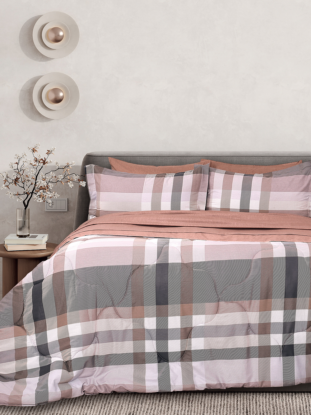 Σετ Πάπλωμα & Σεντόνια Υπέρδιπλα Bed In A Bag B0693