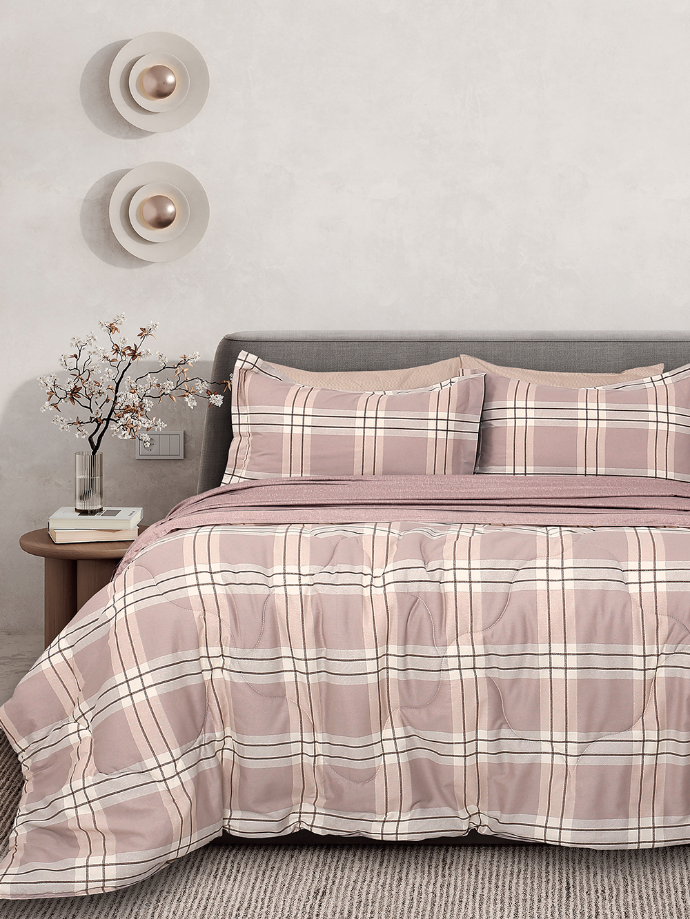 Σετ Πάπλωμα & Σεντόνια Υπέρδιπλα Bed In A Bag B0697