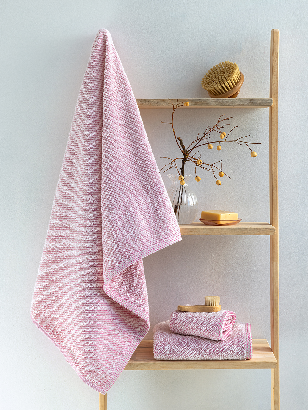 Σετ Πετσέτες (30X50, 50X90, 70X140) HARVEY PINK