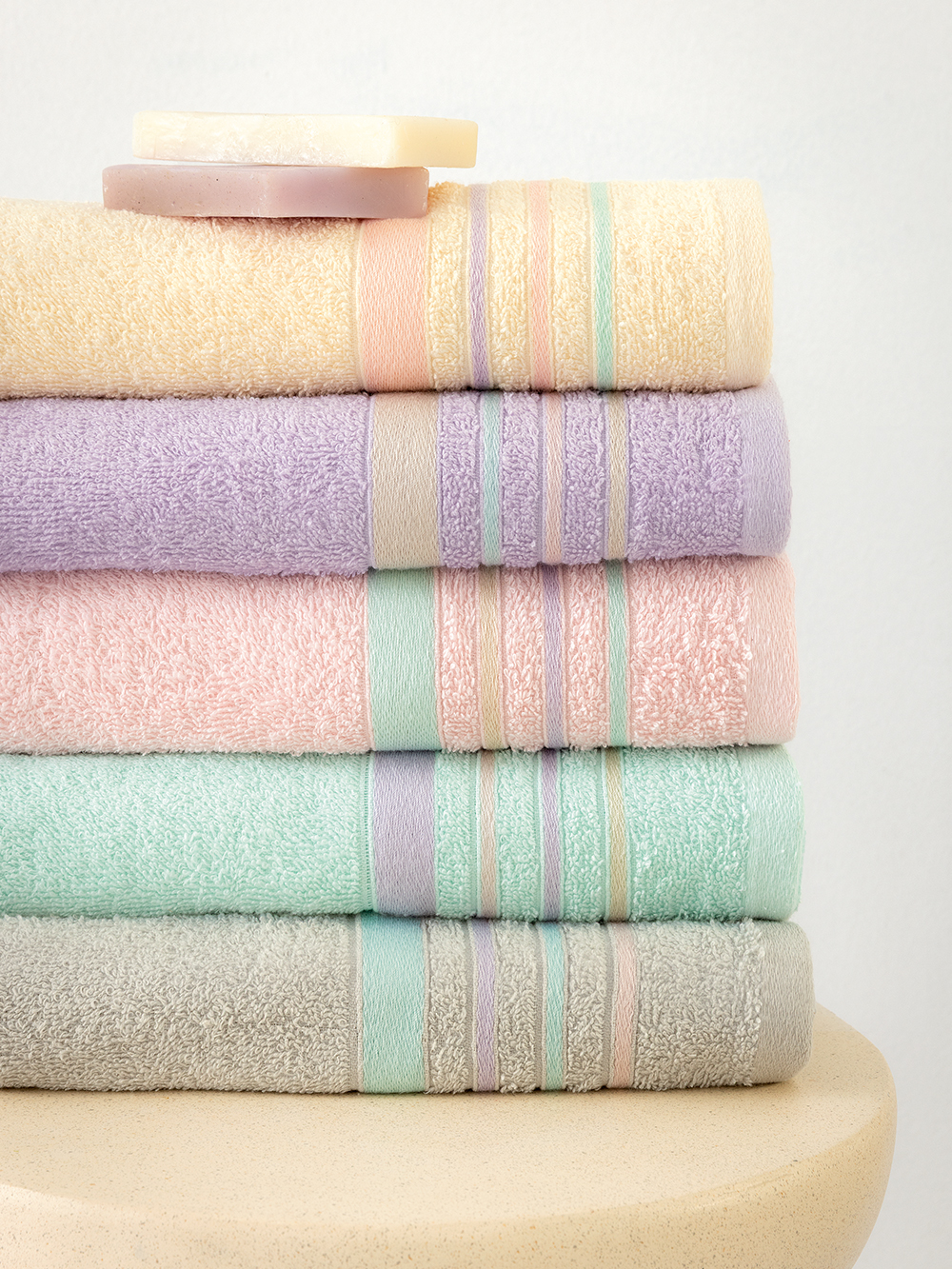 Σετ Πετσέτες (30X50, 50X90, 70X140) MONICA VANILLA