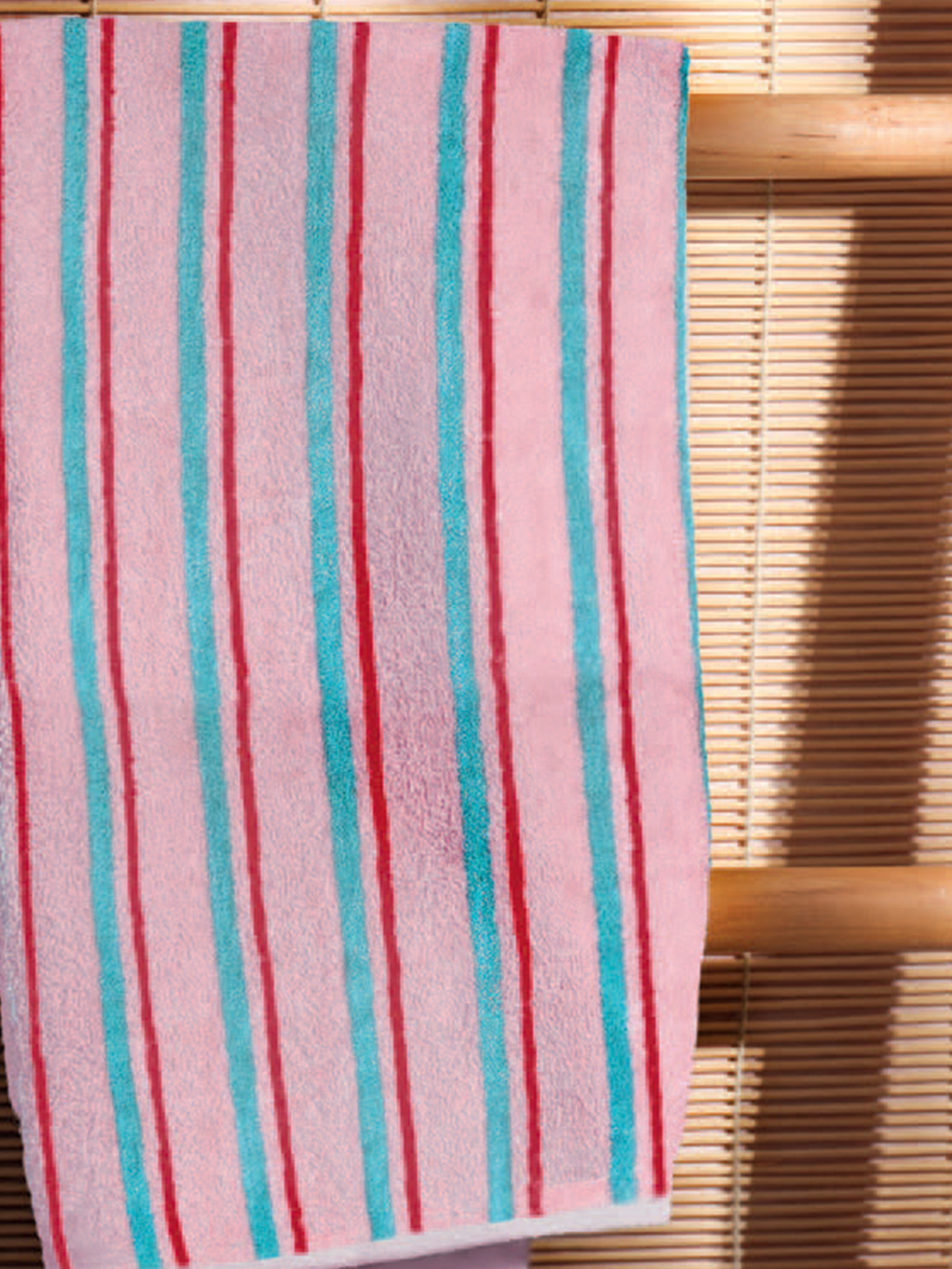 Σετ Πετσέτες (30X50, 50X90, 70X140) STRIP PINK