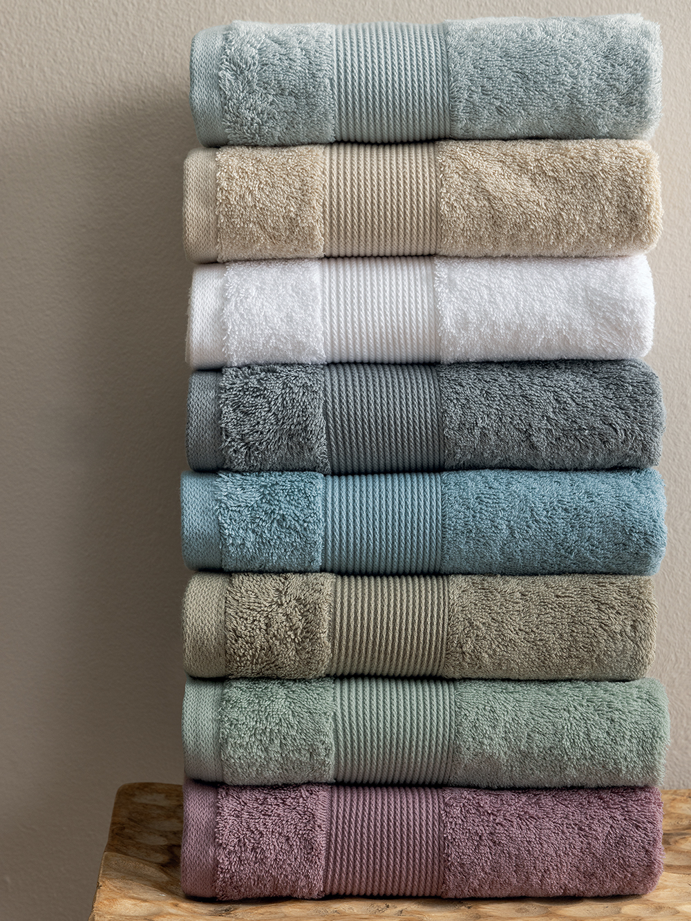 Σετ Πετσετες Towels Collection NAYA GREY