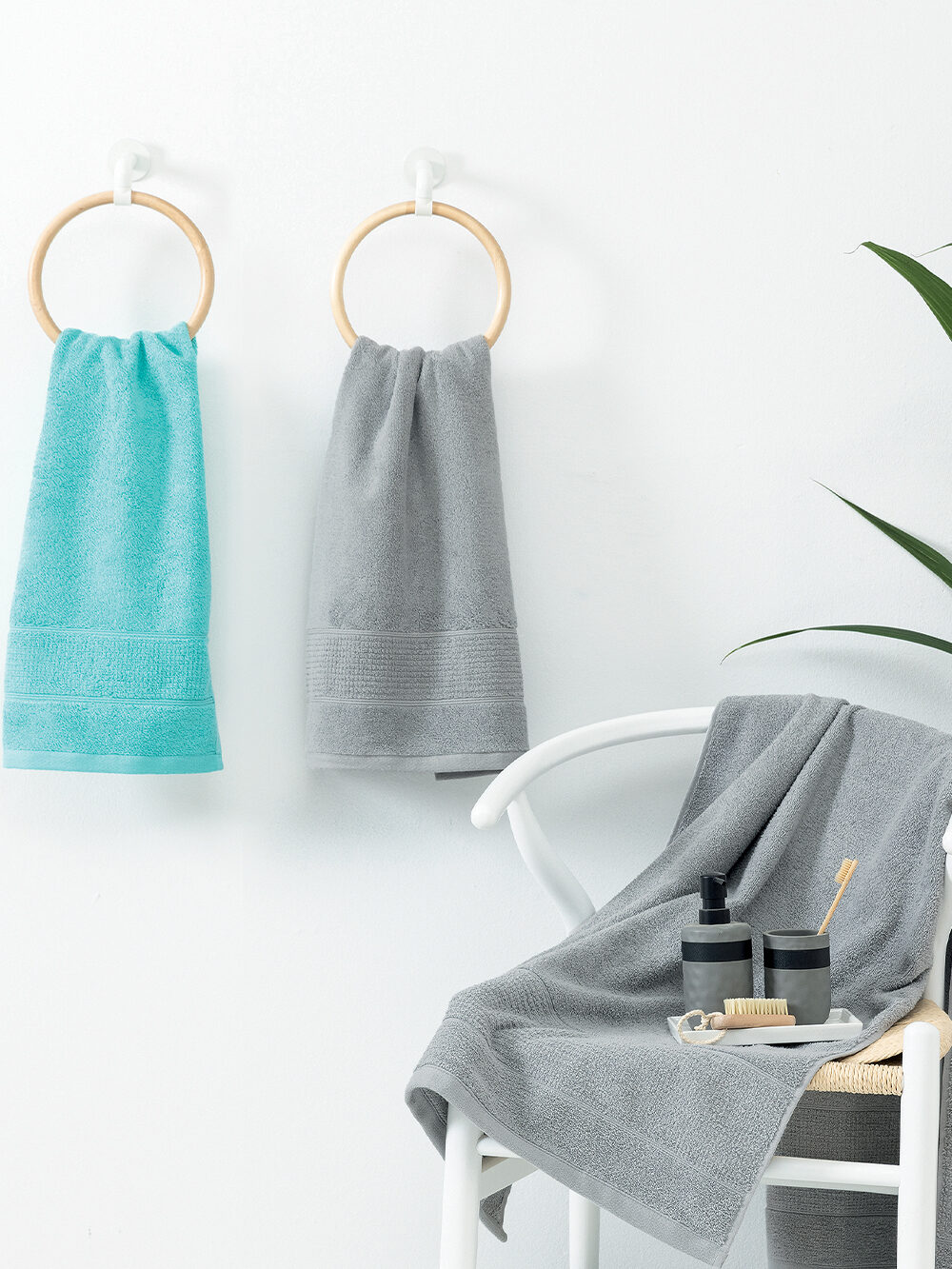 Σετ Πετσετες Towels Collection ROKE AQUA