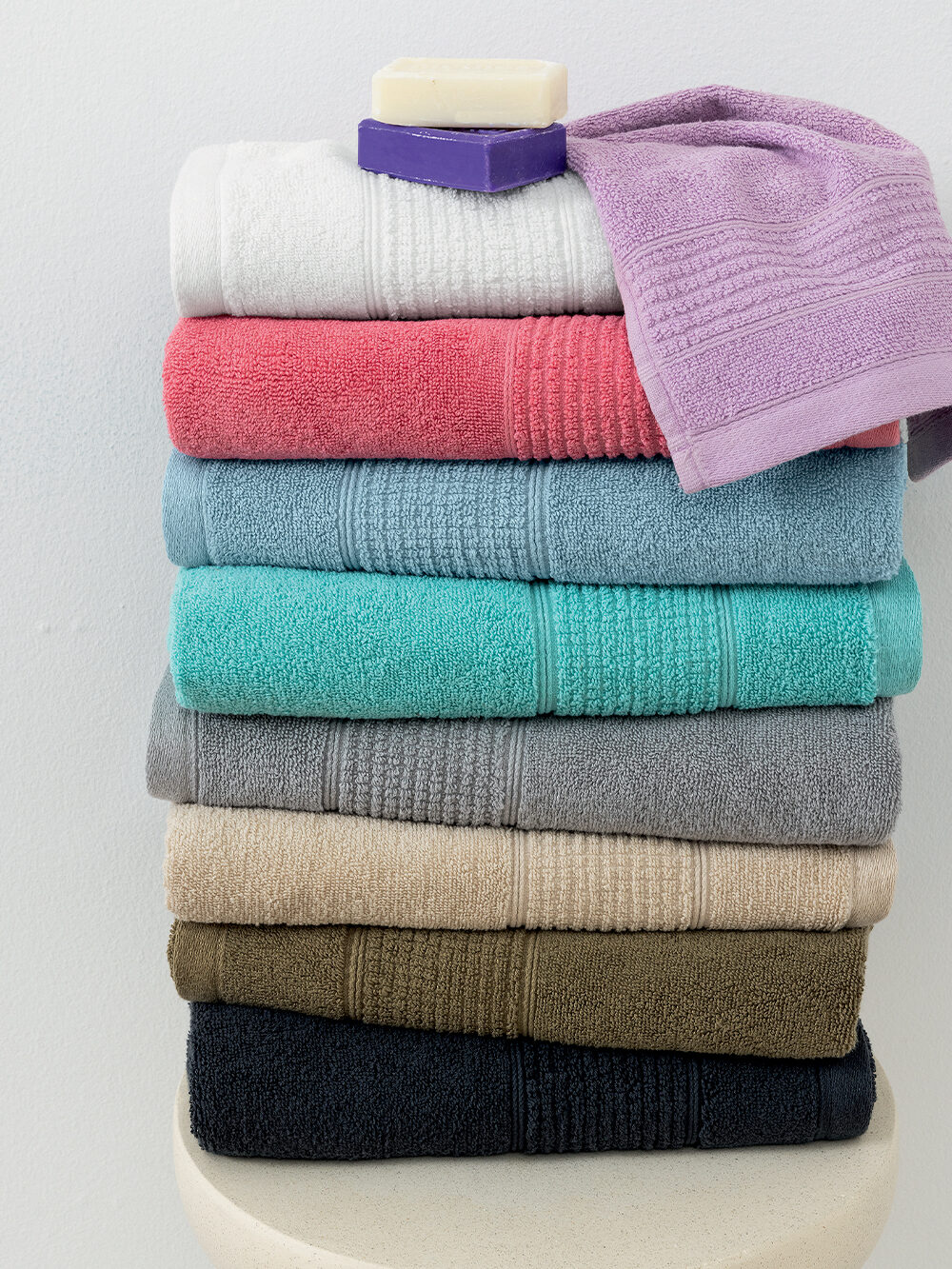 Πετσετες Σετ 3 Τεμαχίων Palamaiki Towels Collection Roke Beige