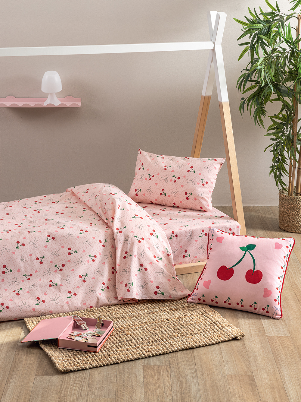 Σεντόνια Σετ Κούνιας Με Λάστιχο 75x140+15 Palamaiki My Kingdom MK778