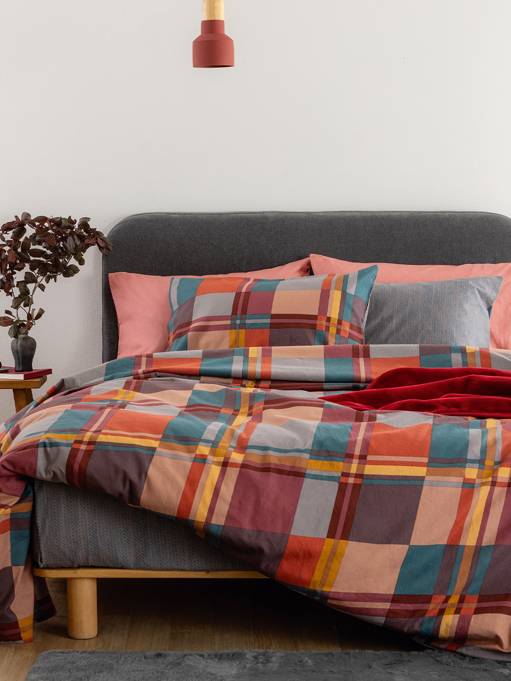 Σετ Σεντόνια Υπέρδιπλα Flannel Beauty 240x265 FB0251 Με Λάστιχο