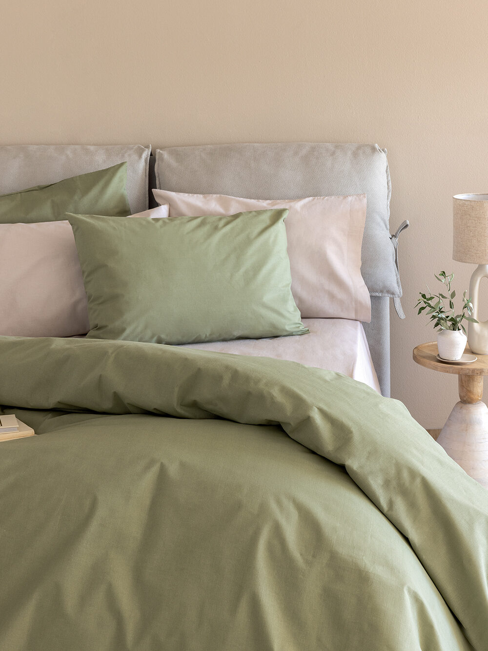 Σετ Υπέρδιπλα Σεντόνια 240x260 ETOILE/2 KHAKI Χωρίς Λάστιχο