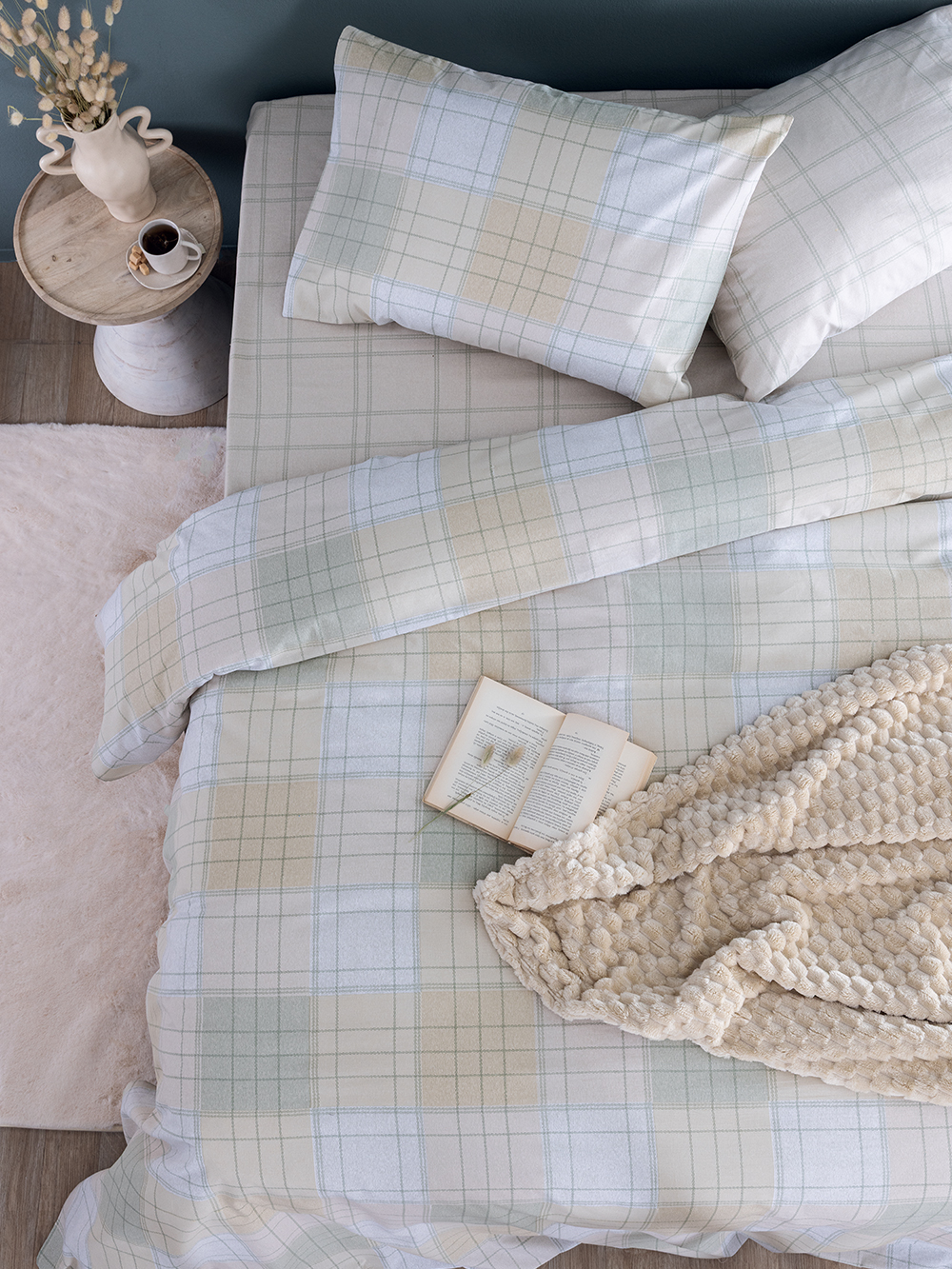 Σετ Υπέρδιπλα Σεντόνια Fashion Life 240x260 FL6283 Χωρίς Λάστιχο