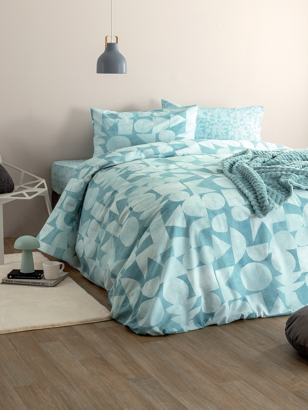 Σετ Υπέρδιπλα Σεντόνια Fashion Life 240x260 FL6288 Χωρίς Λάστιχο