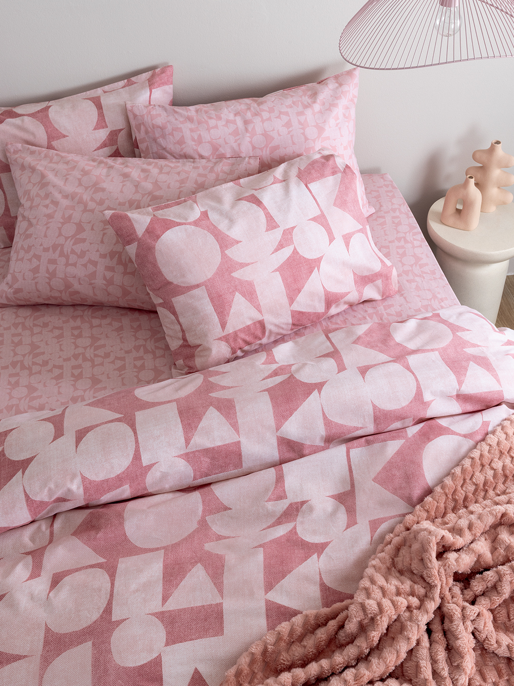 Σετ Υπέρδιπλα Σεντόνια Fashion Life 240x260 FL6289 Χωρίς Λάστιχο