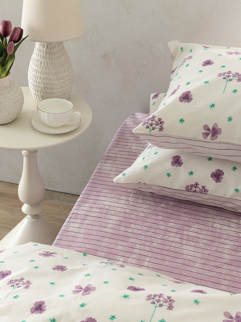 Σετ Υπέρδιπλα Σεντόνια Fashion Life 240x265 FL6313 Με Λάστιχο