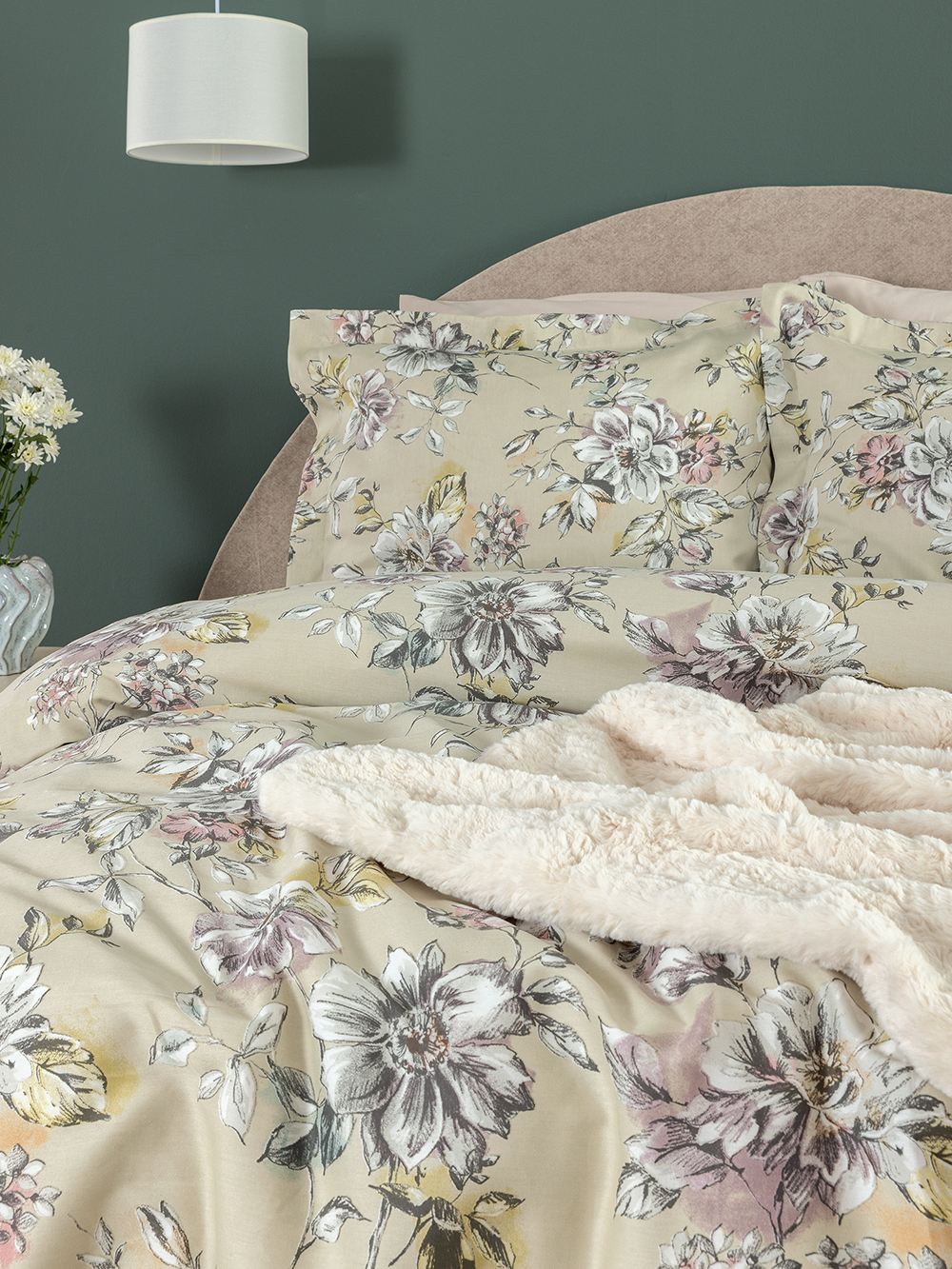 Σετ Υπέρδιπλα Σεντόνια Ivy 240x270 IS813