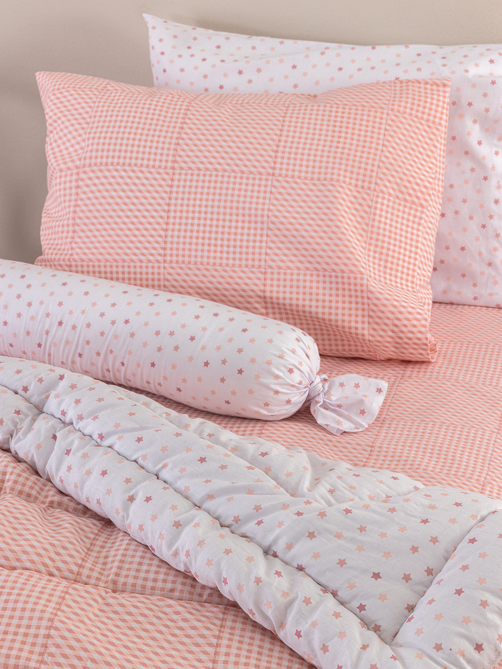 Ζεύγος Μαξιλαροθήκες 52x72 BB101 ROSE