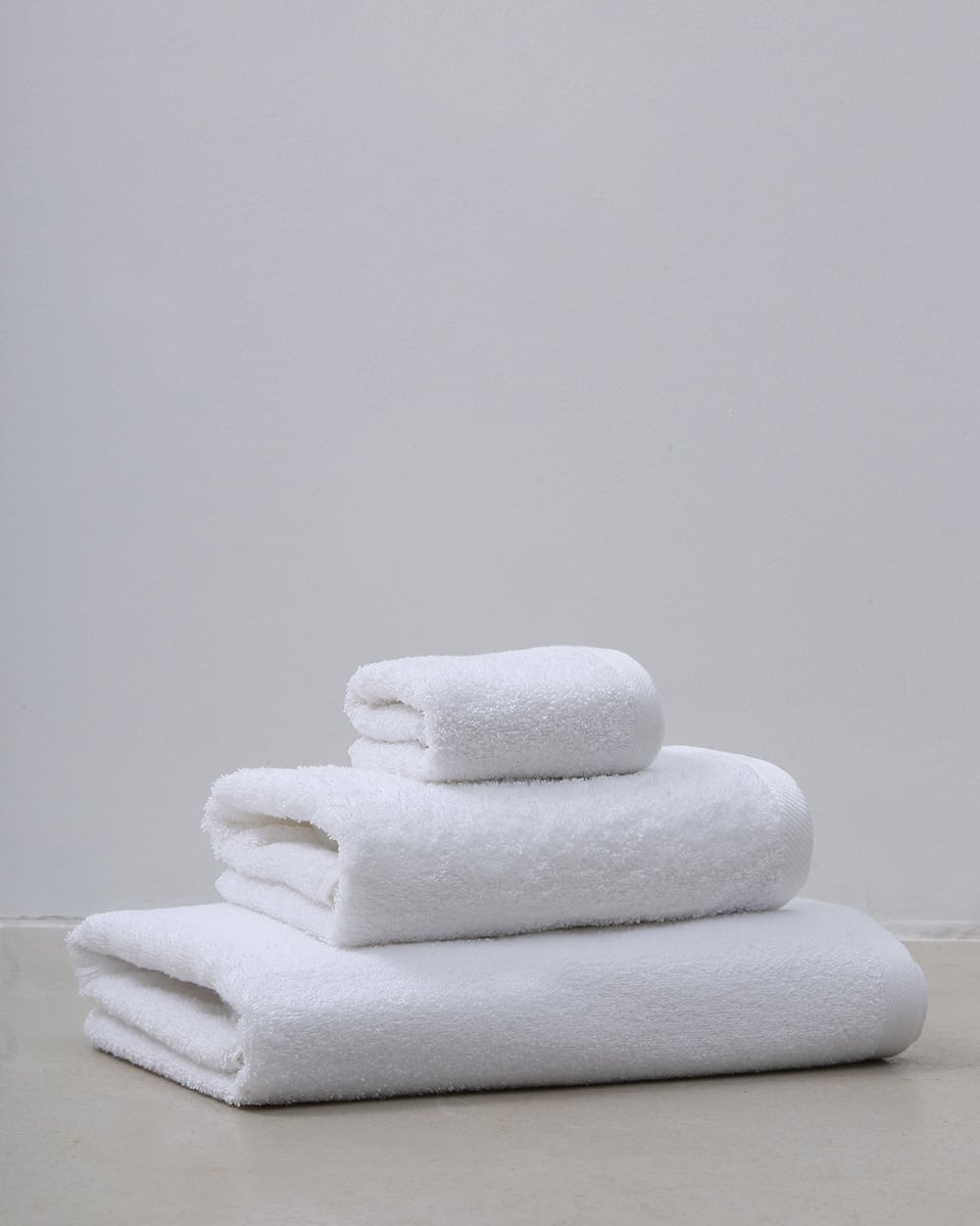 Βαμβακερή Ξενοδοχειακή Πετσέτα Joker 500gsm Λουτρού | 75x160cm Άσπρο