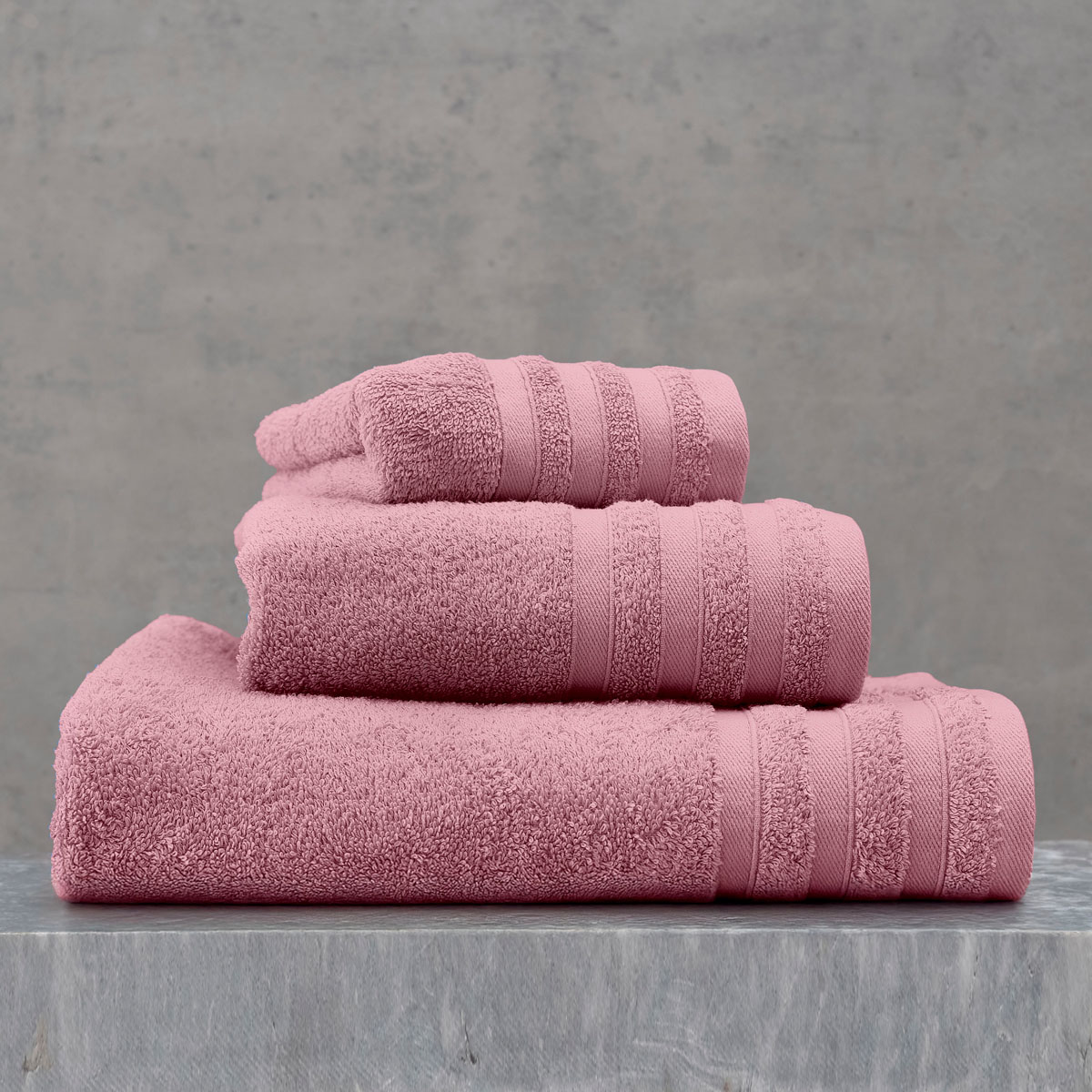 LAGOON - ΠΕΤΣΕΤΑ 100% ΒΑΜΒΑΚΙ ΠΕΝΙΕ 470gsm ΜΟΒ ΜΠΑΝΙΟΥ (70X140) ΜΟΒ