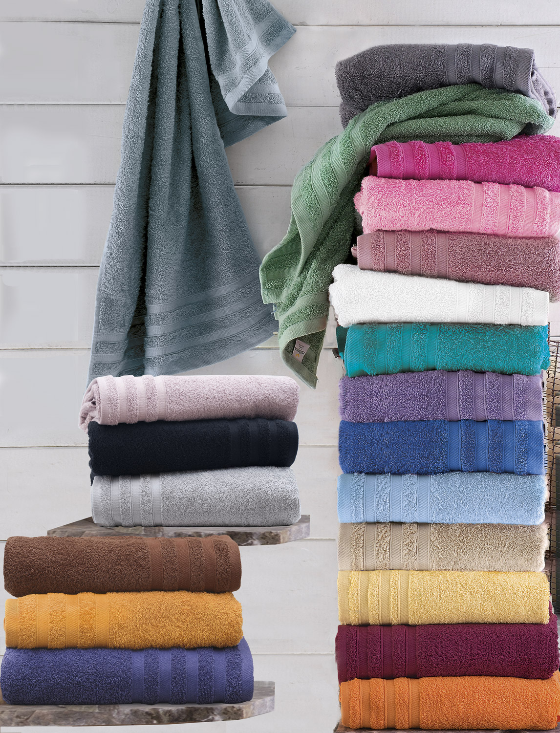 LAGOON - ΠΕΤΣΕΤΑ 100% ΒΑΜΒΑΚΙ ΠΕΝΙΕ 470gsm ΜΠΛΕ ΧΕΡΙΩΝ (40X60) ΜΠΛΕ