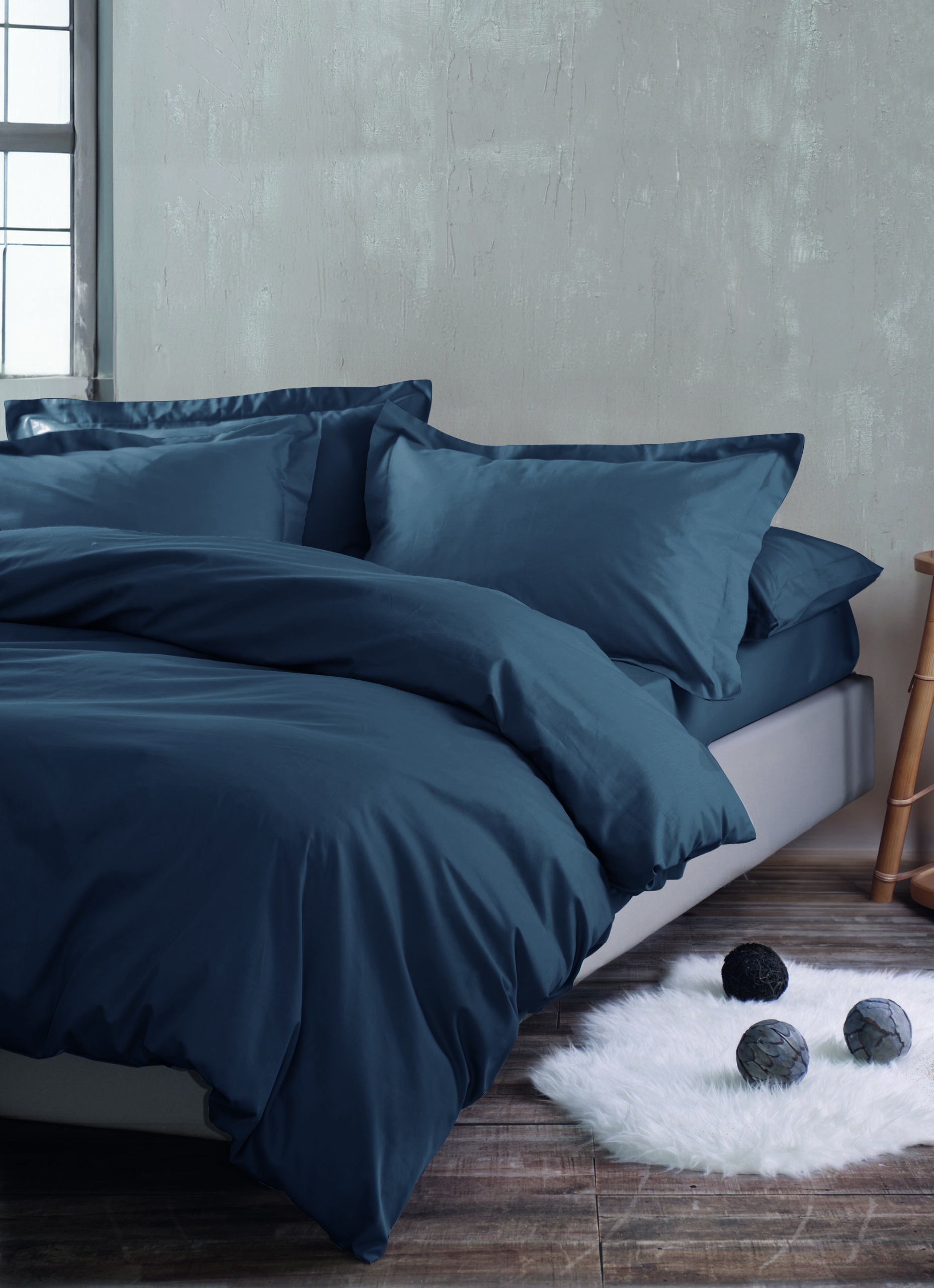 SCENARIO - ΣΕΤ ΠΑΠΛΩΜΑΤΟΘΗΚΗ ΒΑΜΒΑΚΟΣΑΤΕΝ ΜΠΛΕ-ΓΚΡΙ ΜΠΛΕ-ΓΚΡΙ