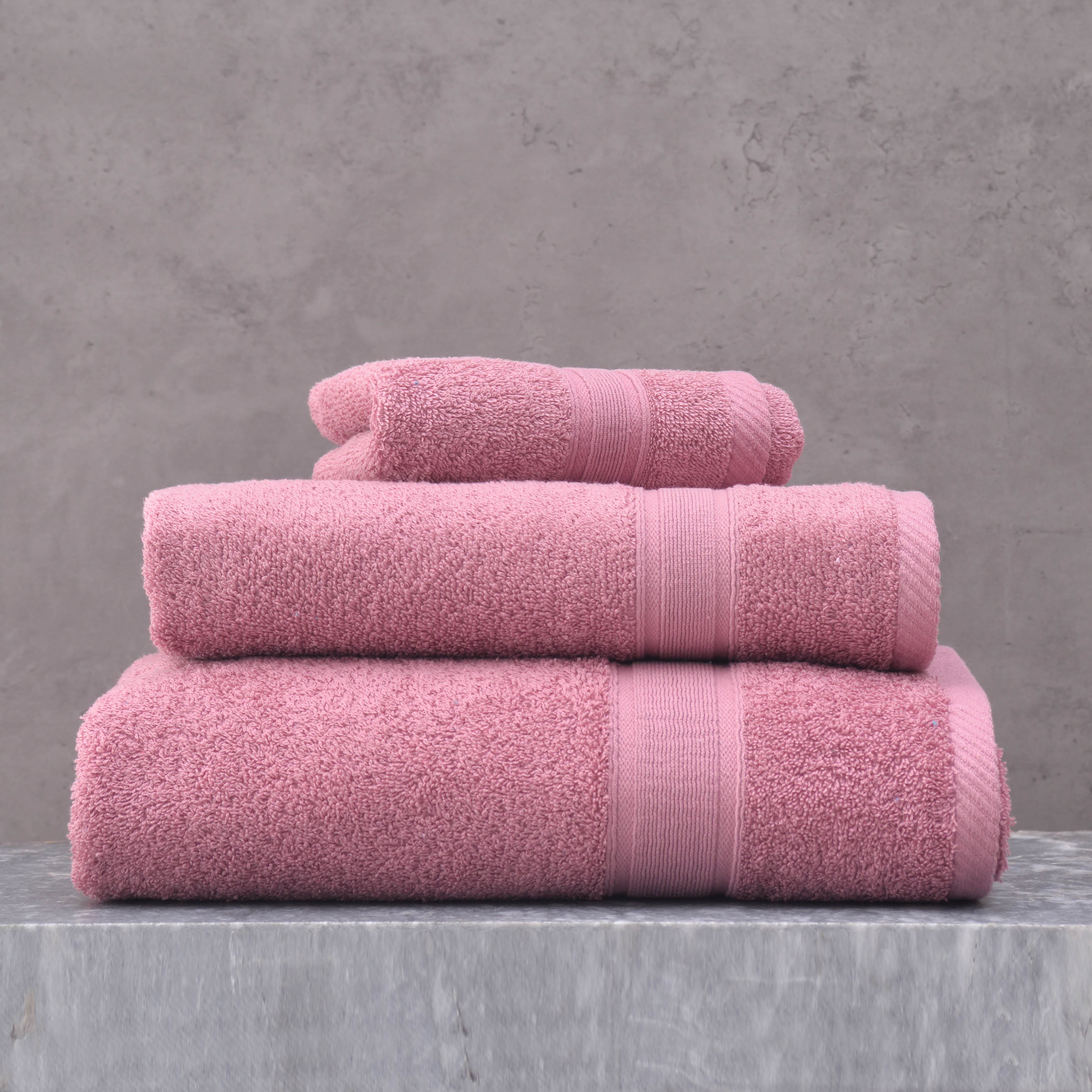 ILLUSION - ΠΕΤΣΕΤΑ 100% ΒΑΜΒΑΚΙ ΠΕΝΙΕ 480gsm ΡΟΔΙ ΜΠΑΝΙΟΥ ΜΕΓΑΛΗ (100X150) ΡΟΔΙ