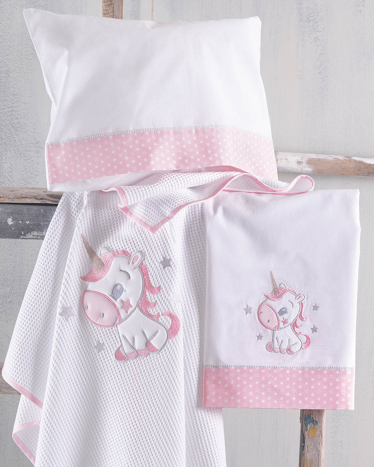 DASH - ΣΕΤ ΣΕΝΤΟΝΙΑ ΒΡΕΦΙΚΑ 3 ΤΕΜ. ΜΕ KENTHMA ΡΟΖ