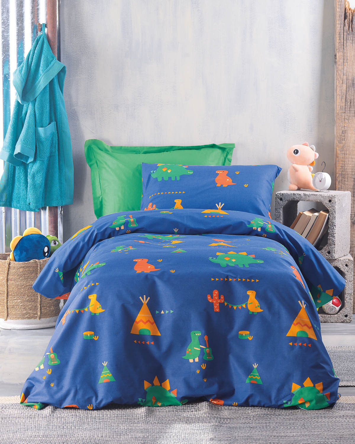 TOBIAS - ΣΕΤ ΣΕΝΤΟΝΙΑ ΠΑΙΔΙΚΑ 3 ΤΕΜ. ΗΜΙΔΙΠΛΟ ΜΕ ΛΑΣΤΙΧΟ (160X260, 105X205+25)