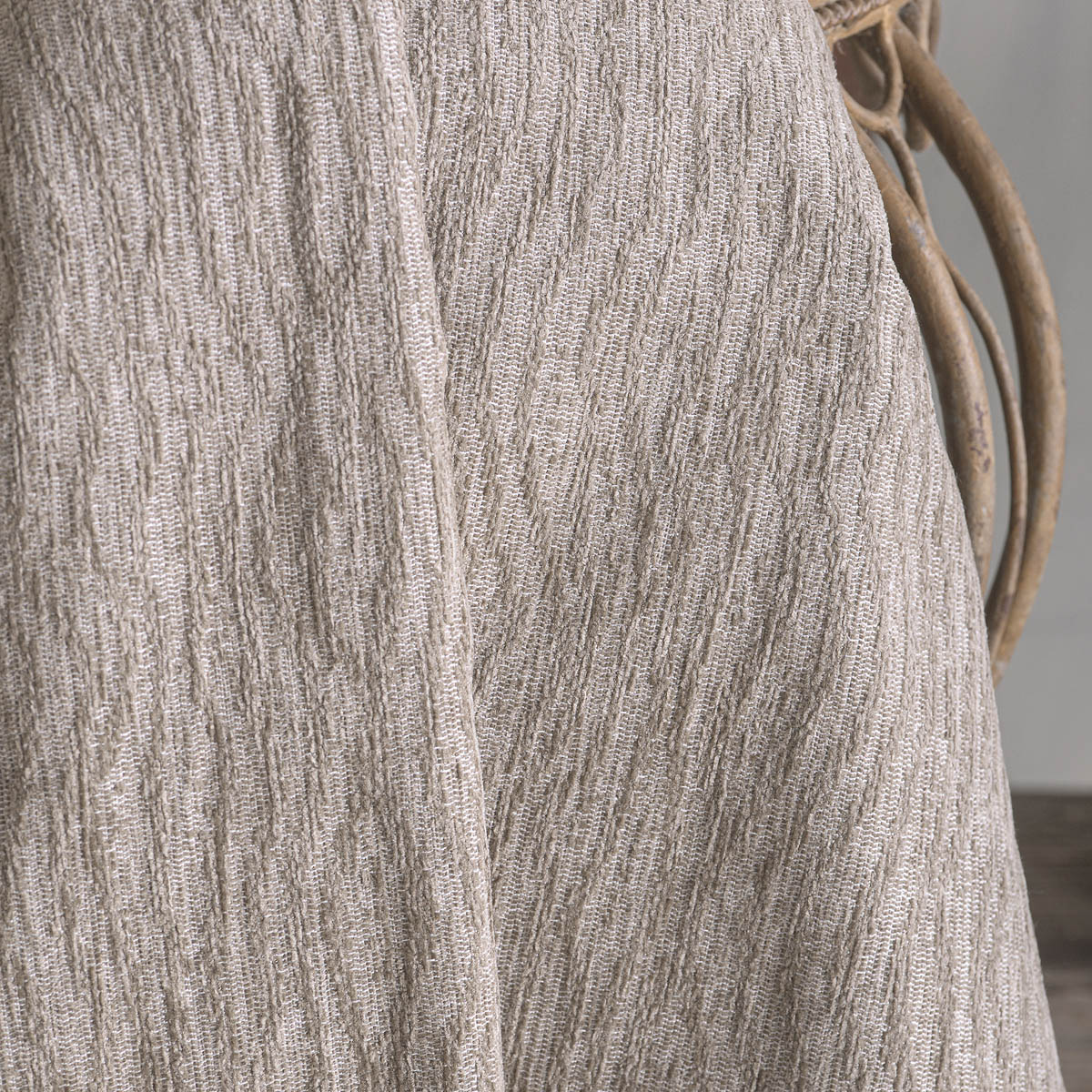 BRETTON - ΡΙΧΤΑΡΙ 180X160 ΜΠΕΖ ΣΚΟΥΡΟ ΜΠΕΖ ΣΚΟΥΡΟ