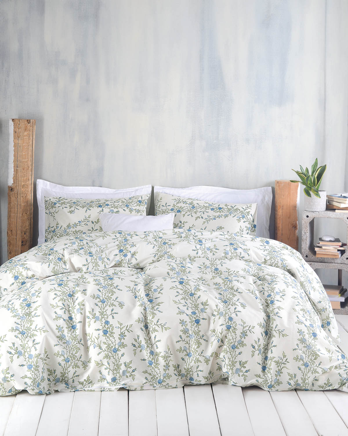 TALIA ΜΠΛΕ - ΣΕΤ ΣΕΝΤΟΝΙΑ NEXT ΥΠΕΡΔΙΠΛΟ (230X260) ΜΠΛΕ