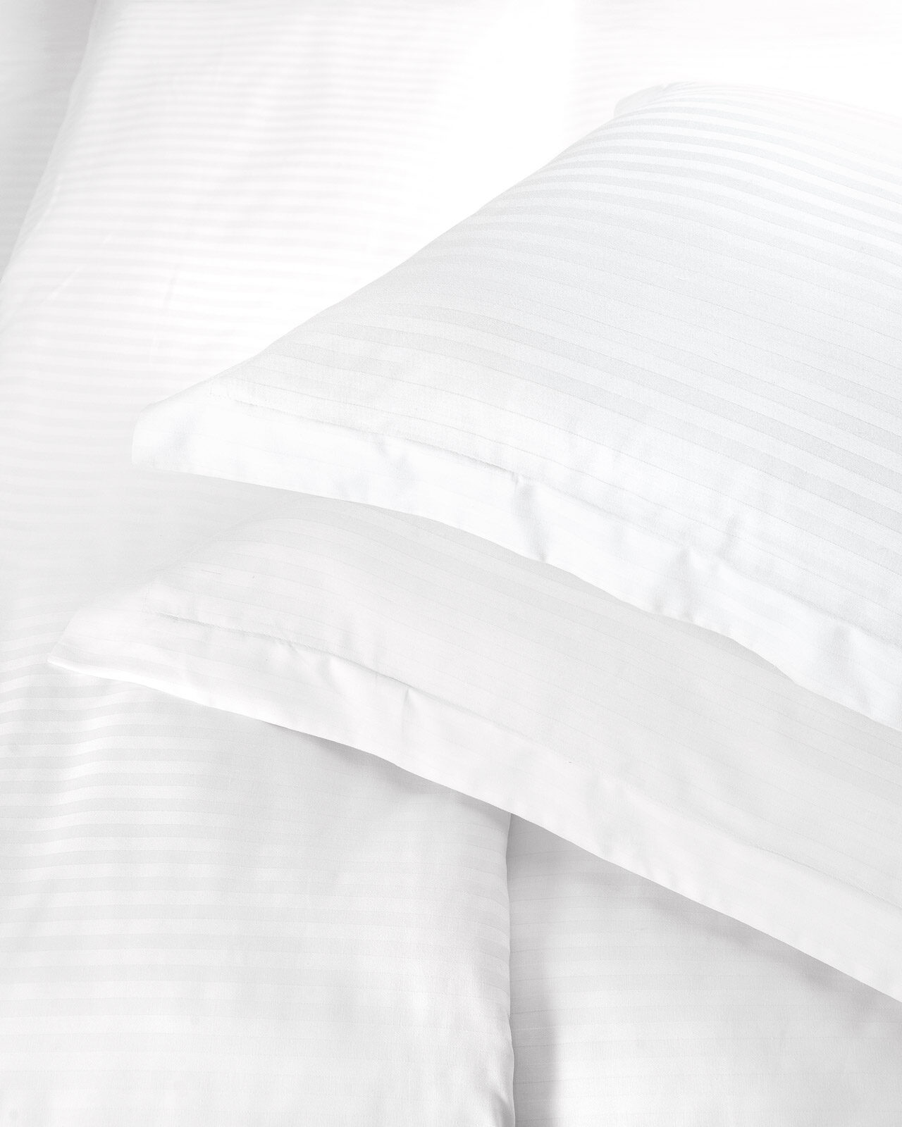 ΣΕΤ ΠΑΠΛΩΜΑΤΟΘΗΚΗ ΛΕΥΚΗ SATIN STRIPES ΣΕΤ ΠΑΠΛΩΜΑΤΟΘΗΚΗ (170Χ250) ΛΕΥΚΟ