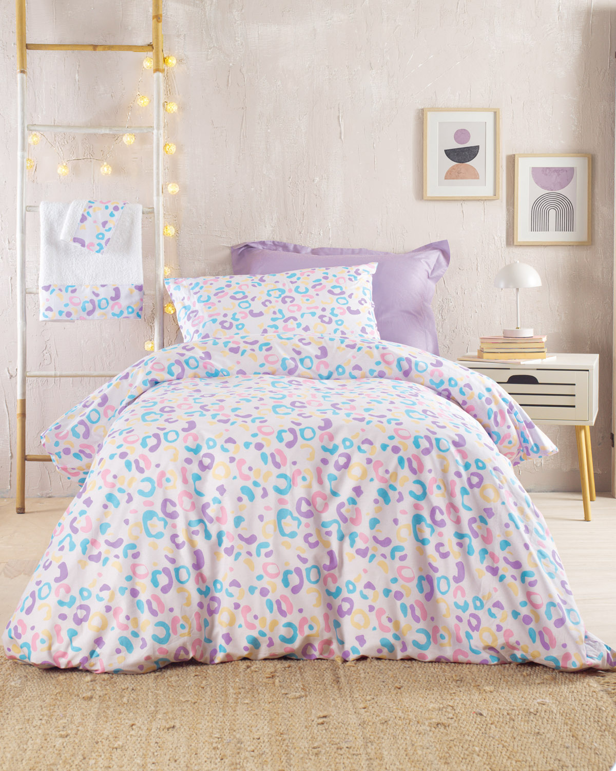 CANDY - ΣΕΤ ΚΟΥΒΕΡΛΙ ΠΑΙΔΙΚΟ 2 ΤΕΜ. ΛΕΥΚΟ