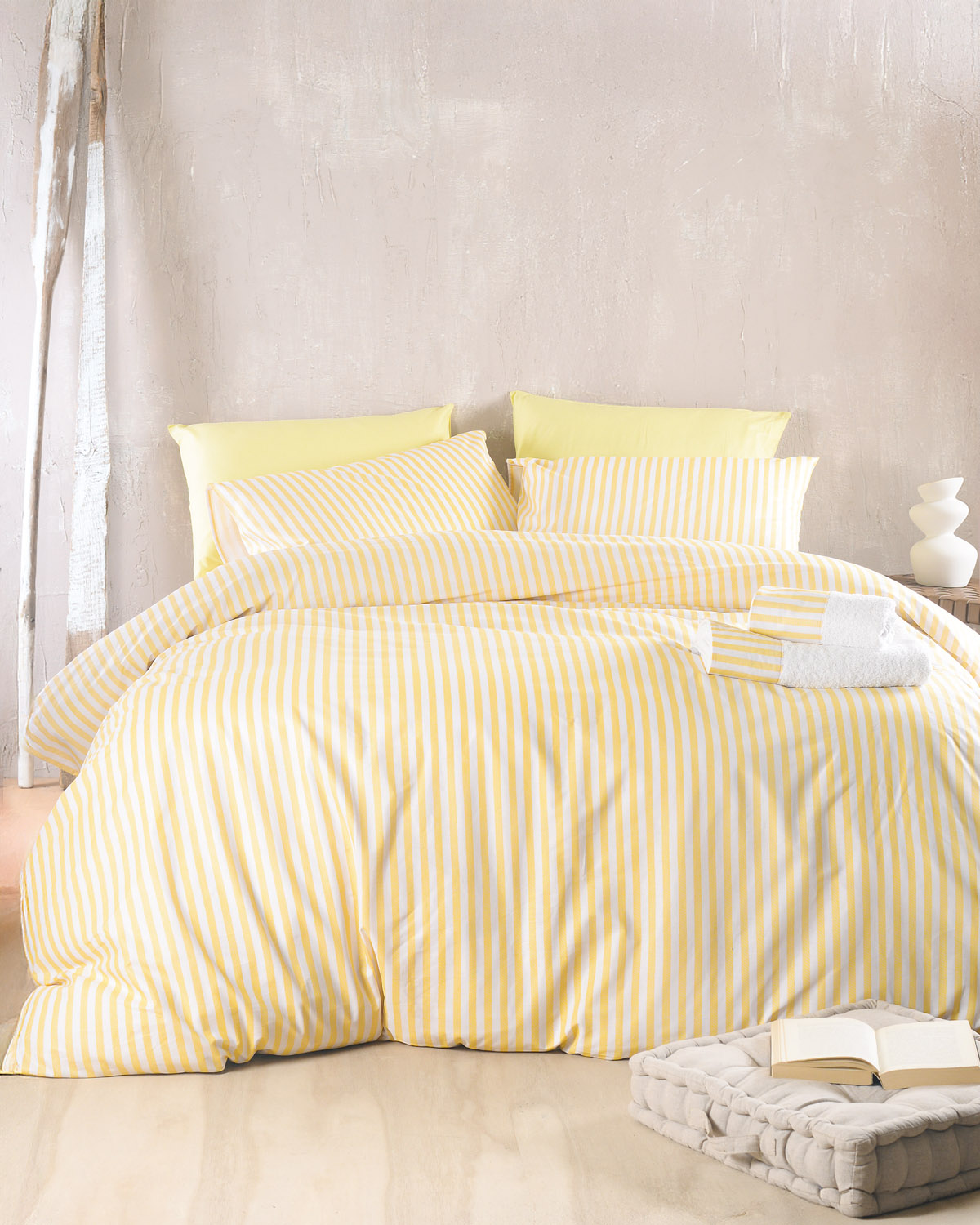 ELOISE ΚΙΤΡΙΝΟ - ΣΕΤ ΚΟΥΒΕΡΛΙ DIVA ΥΠΕΡΔΙΠΛΟ (220Χ240) ΚΙΤΡΙΝΟ