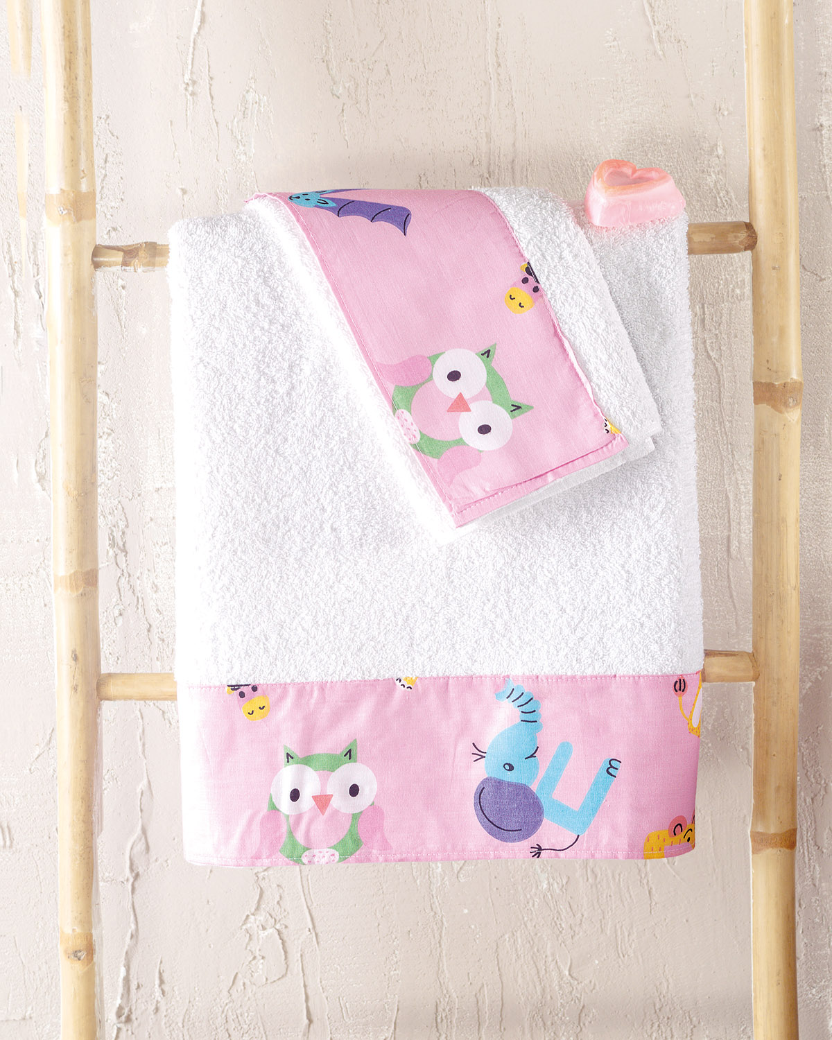 LETTERLAND ΡΟΖ - ΠΑΠΛΩΜΑ ΒΡΕΦΙΚΟ ΡΟΖ