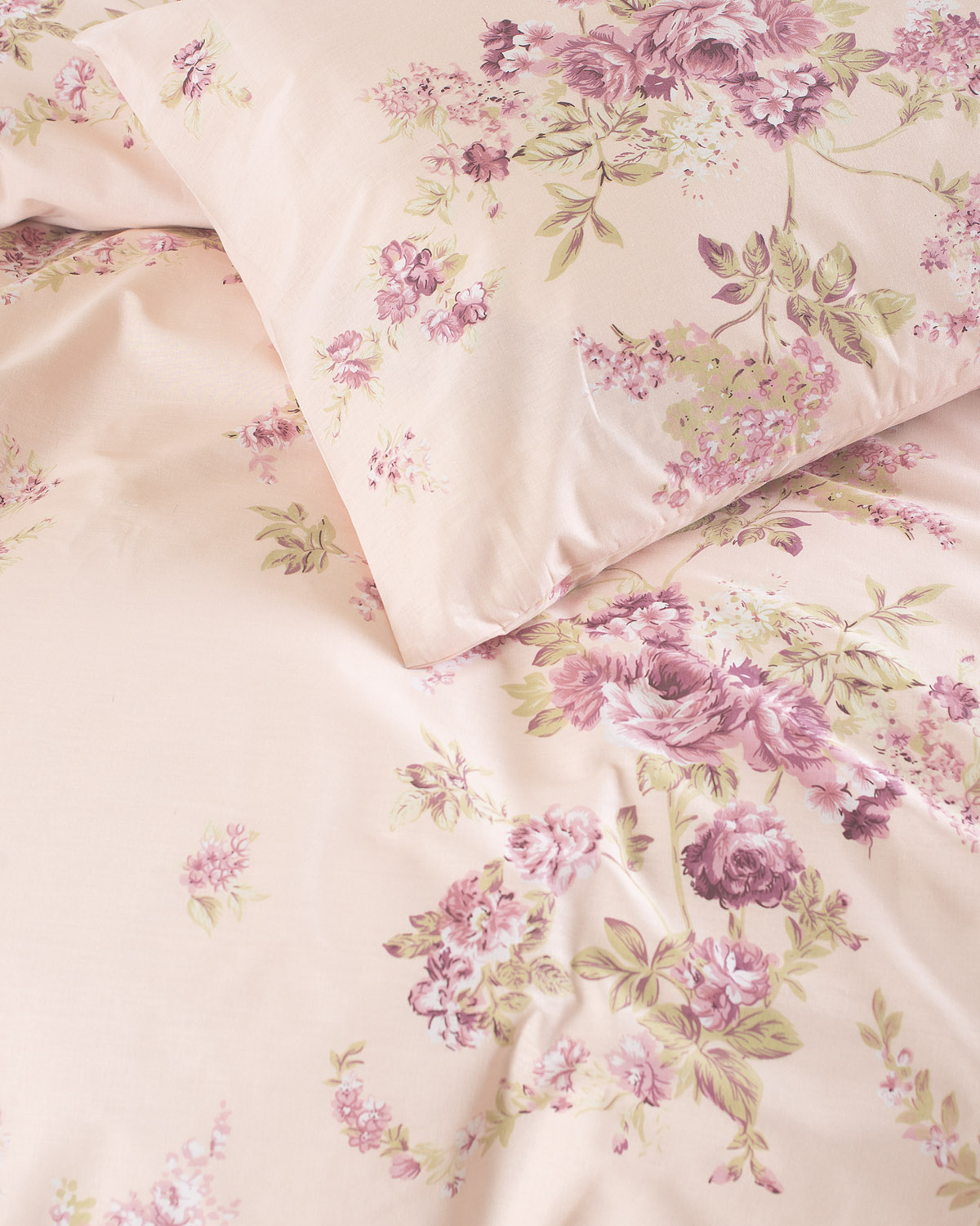 SPRINGTIME ΡΟΖ - ΣΕΤ ΣΕΝΤΟΝΙΑ NOVA KING SIZE (270Χ290)