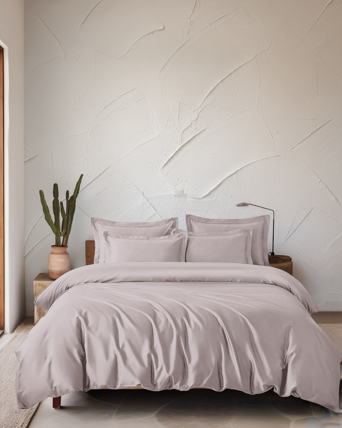 GLACIER - ΣΕΤ ΣΕΝΤΟΝΙΑ TENCEL LYOCELL ΠΟΥΔΡΑ ΠΟΥΔΡΑ