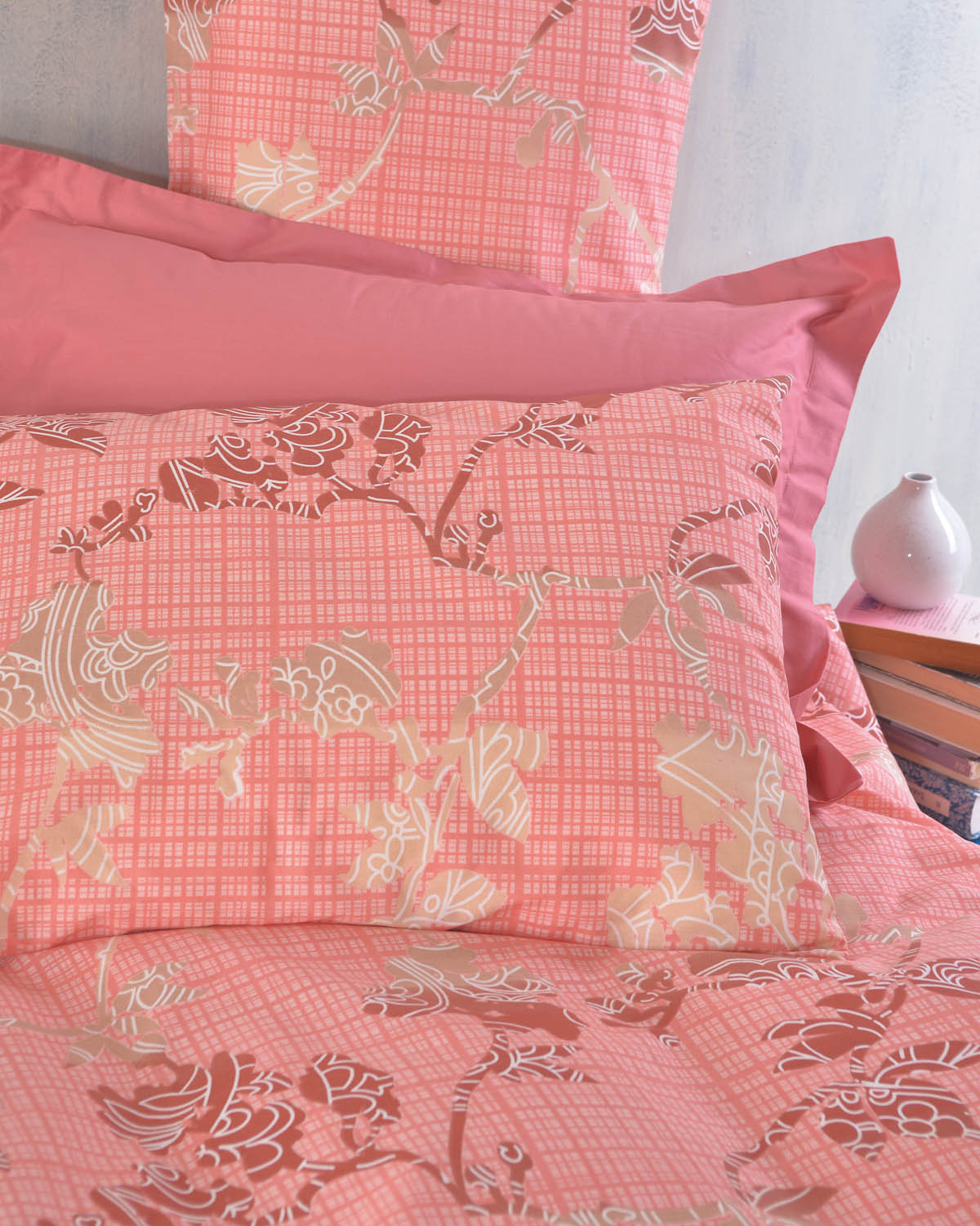 DOCA ΡΟΖ - ΣΕΤ ΣΕΝΤΟΝΙΑ NEXT ΥΠΕΡΔΙΠΛΟ ΜΕ ΛΑΣΤΙΧΟ (230X260, 165X205+25) ΡΟΖ