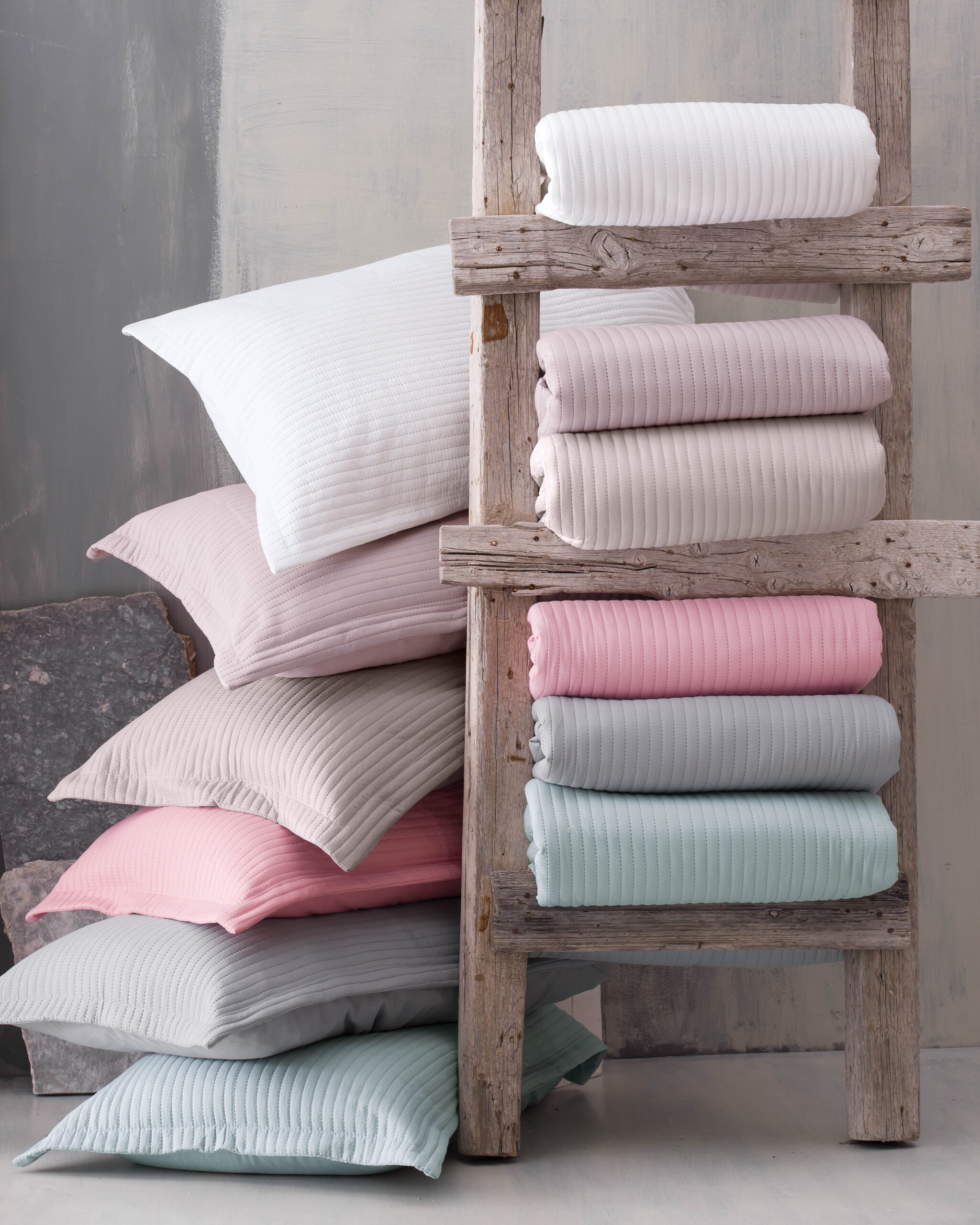 Κουβερλί Σετ Ημίδιπλο 160x240 Rythmos Jazz 2 Πούδρα