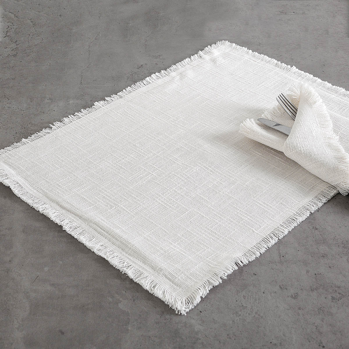 MERIT - ΤΡΑΠΕΖΟΜΑΝΤΗΛΟ OFF WHITE ΣΟΥΠΛΑ (35Χ50) OFF WHITE