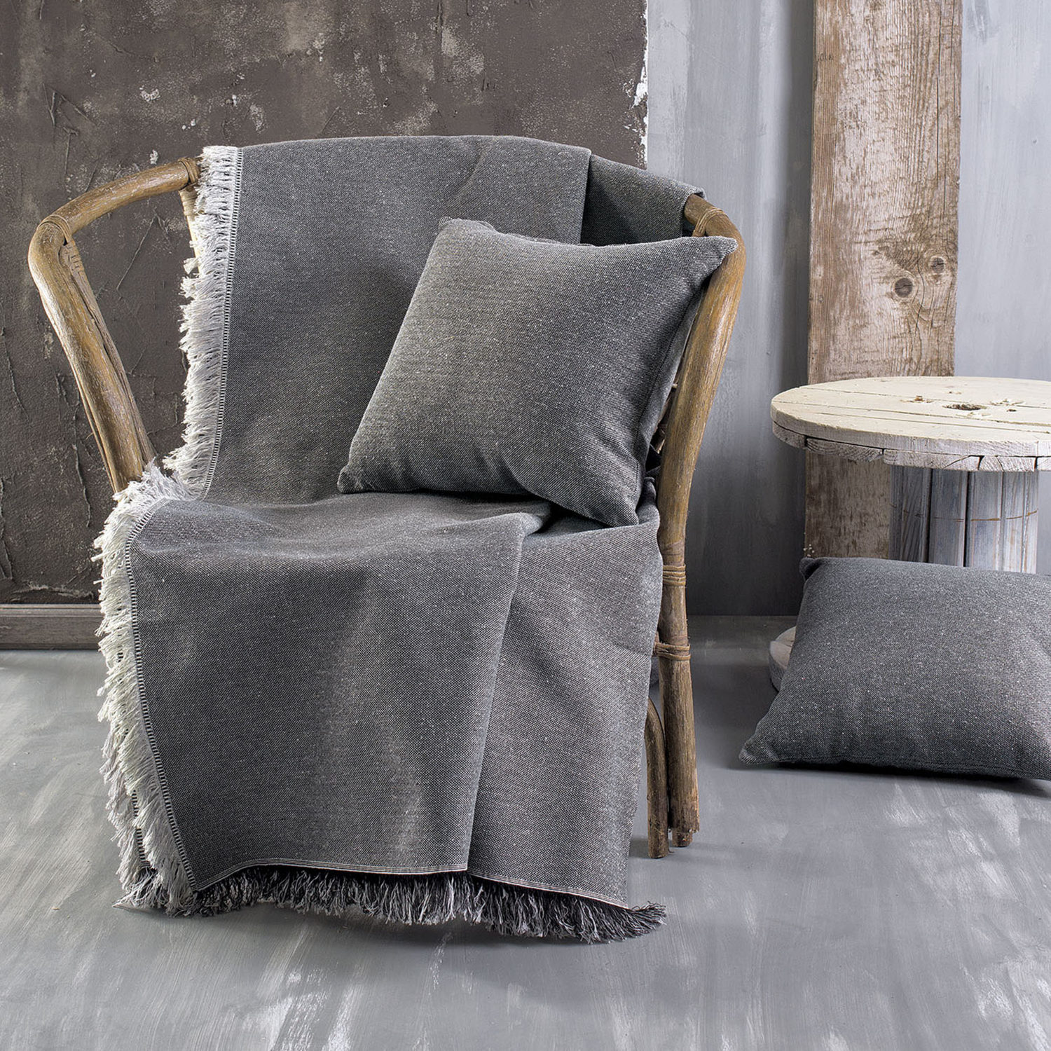 Ριχτάρι Πολυθρόνα 180x160 Rythmos Miller 02 Γκρί