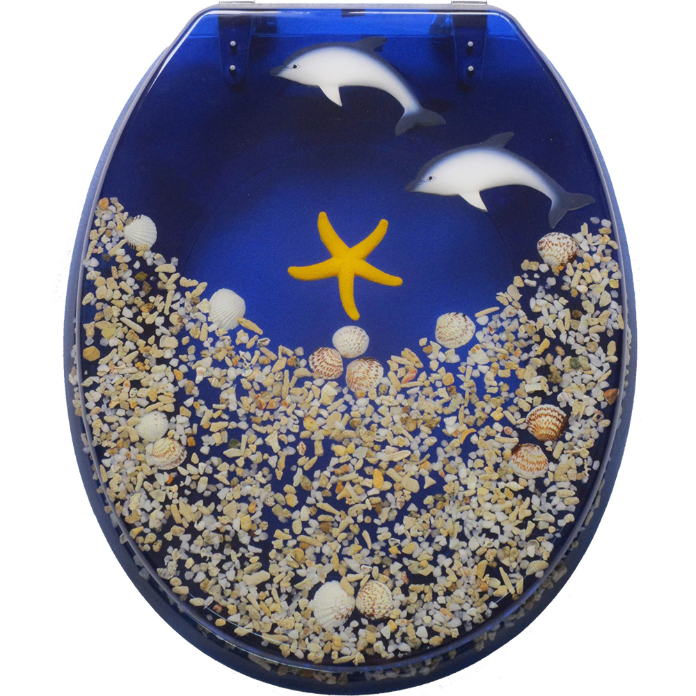 ΚΑΠΑΚΙ WC DOLPHIN LANDSCAPE 36(φ)x43(μ)
