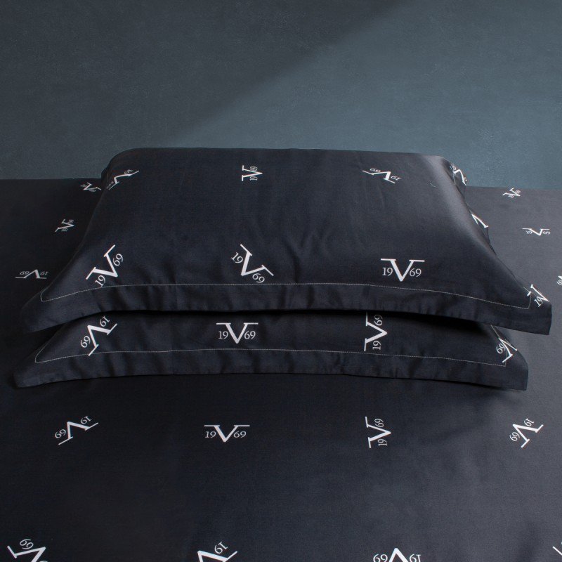 ΠΑΠΛΩΜΑ ΜΟΝΟ 160Χ240- CENTO BLACK SATEEN
