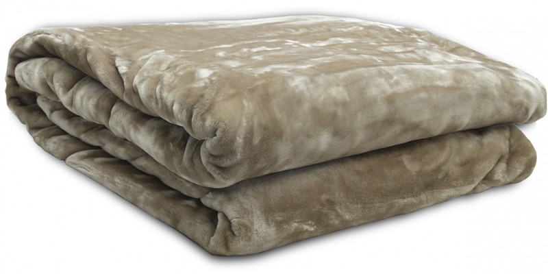 ΚΟΥΒΕΡΤΑ ΜΟΝΗ  VELOUR 160X220  TYROL BEIGE WARM