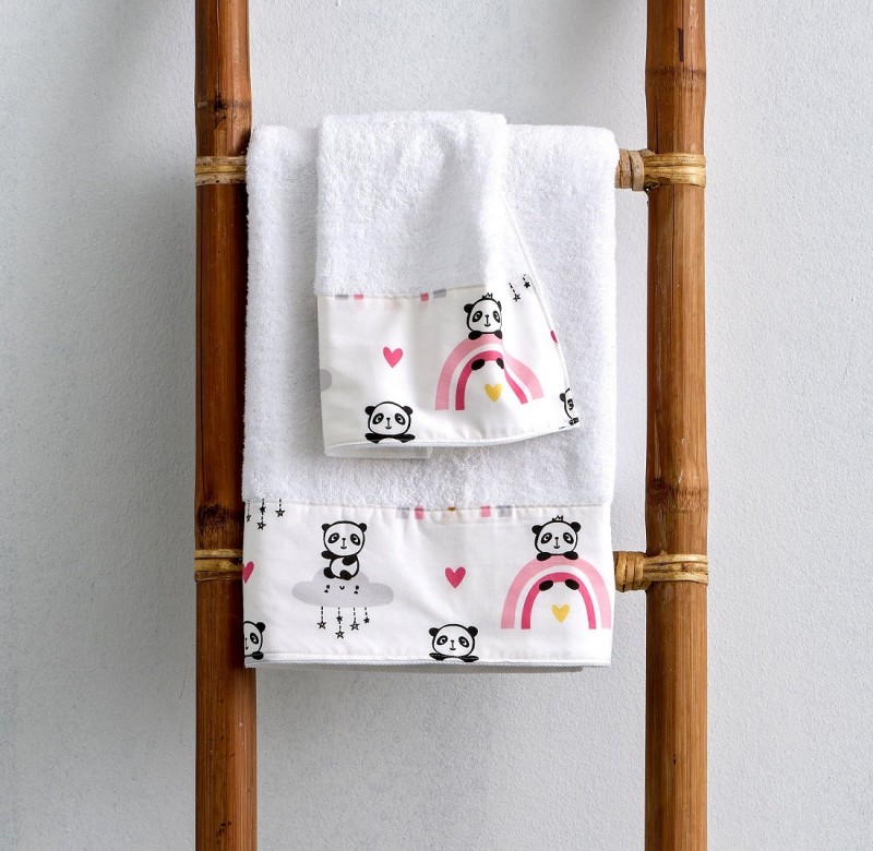 ΣΕΤ ΠΕΤΣΕΤΕΣ 2 ΤΕΜ. BEBE ΦΑΣΑ - PANDA PINK SBABY