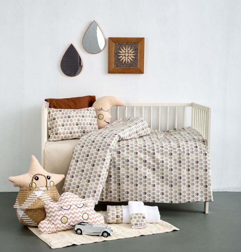 ΣΕΤ ΣΕΝΤΟΝΙΑ 120X160 BEBE  ΚΟΥΝΙΑΣ - PHANTOM SBABY
