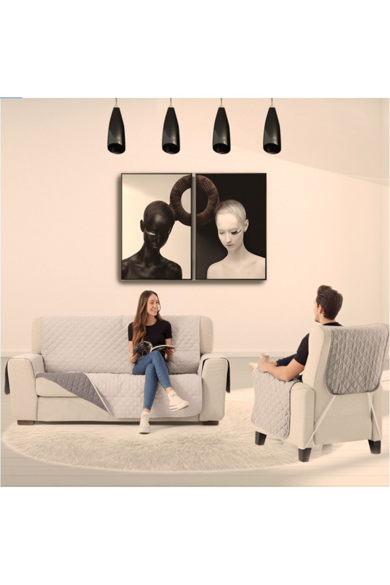 ΚΑΠΙΤΟΝΕ ΚΑΛΛΥΜΜΑ ΤΡΙΘΕΣΙΟΣ 160cm NIKOL SILVER ΝΙΚΟL