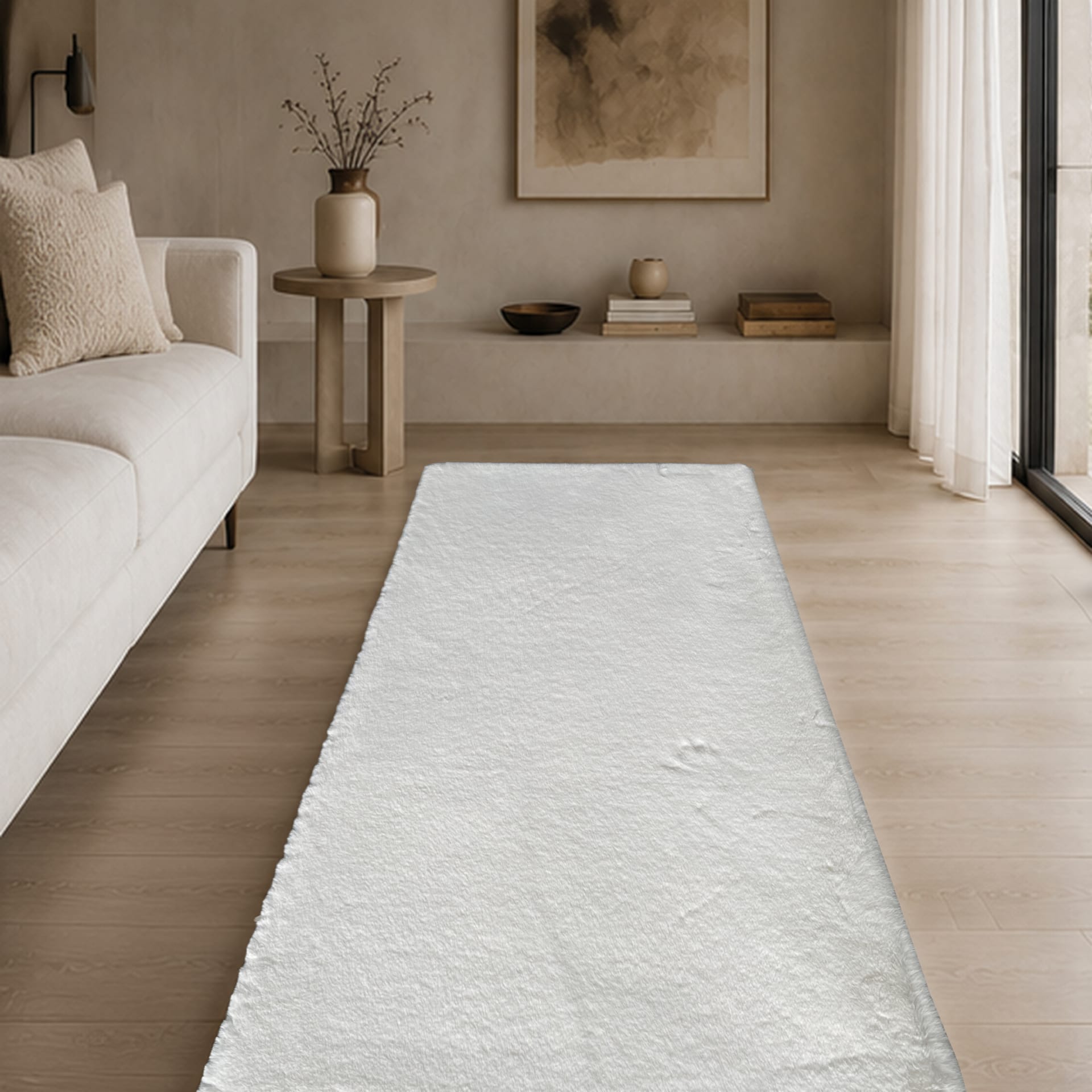 Χαλί Mellow 00 White - 160 x 230 cm