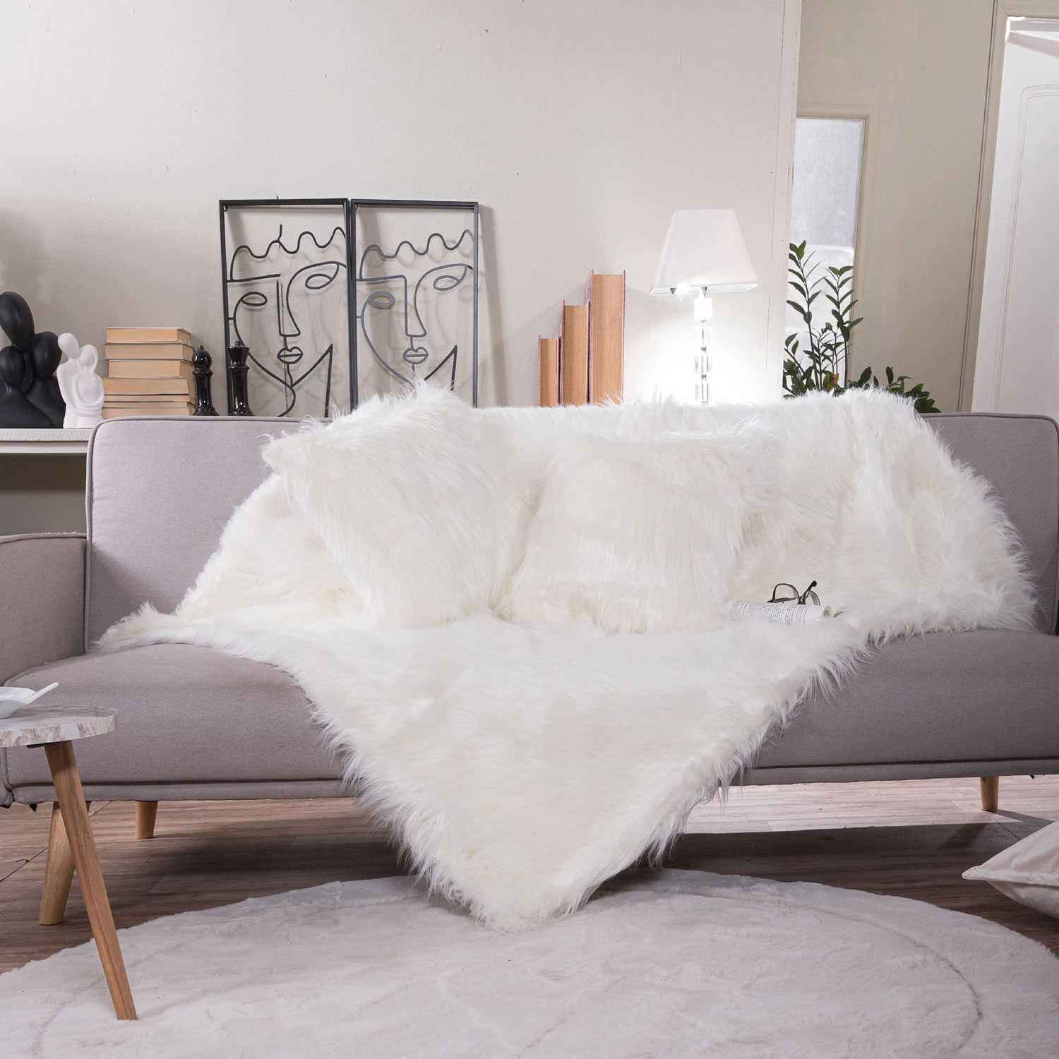 Γούνινο Ριχτάρι Pelt 35 - 130x160cm