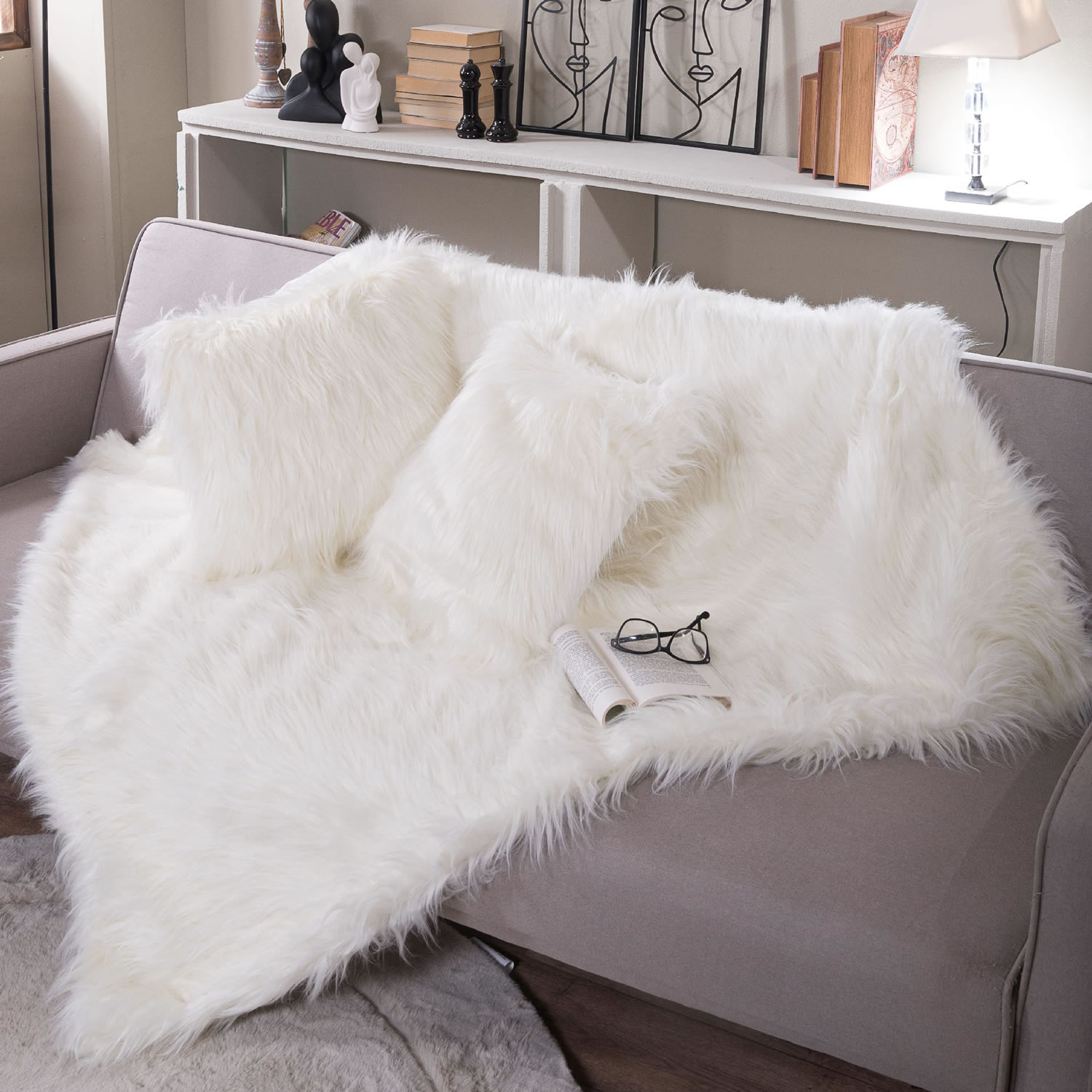 Γούνινο Ριχτάρι Pelt 35 - 130x160cm