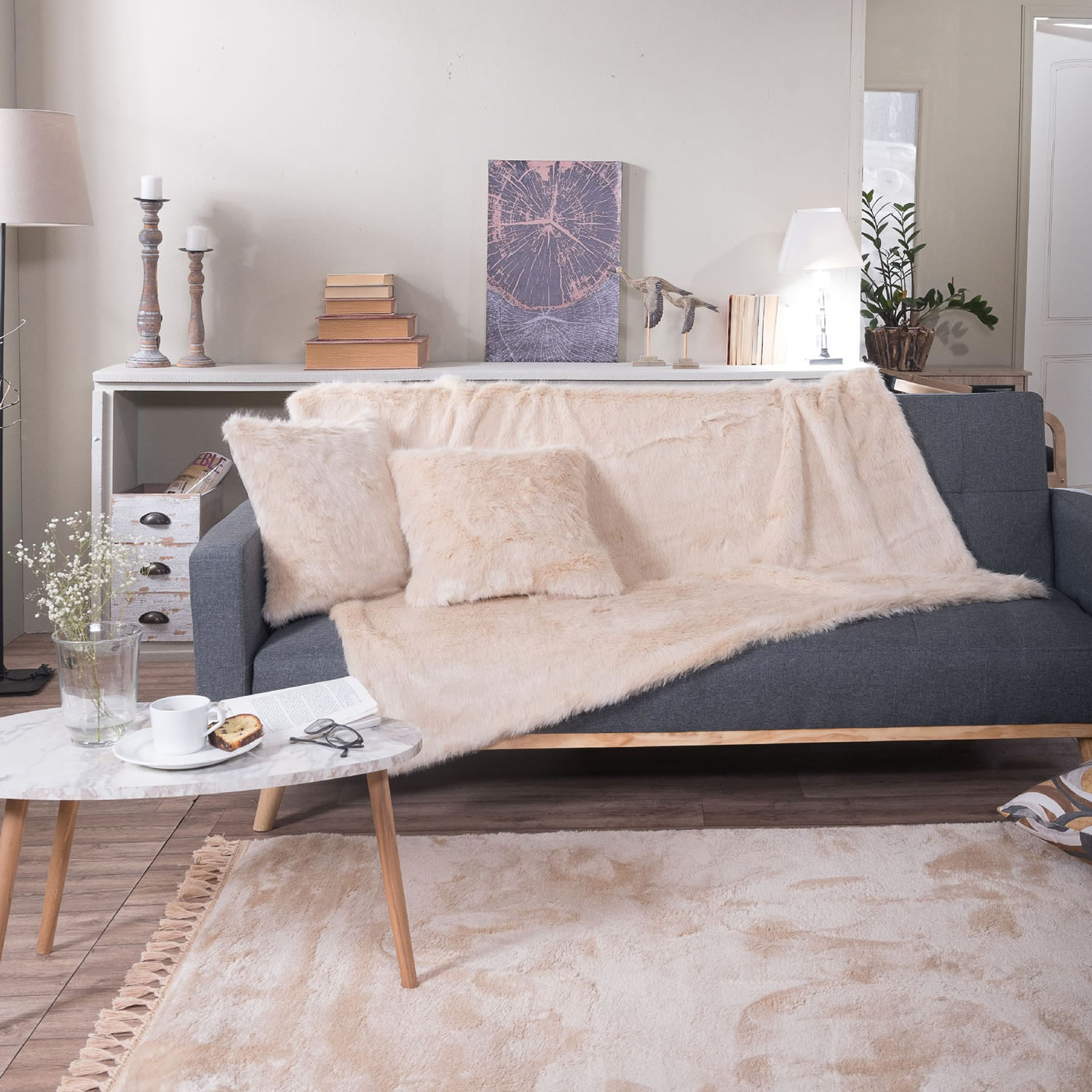 Γούνινο Ριχτάρι Pelt 36 - 130x160cm