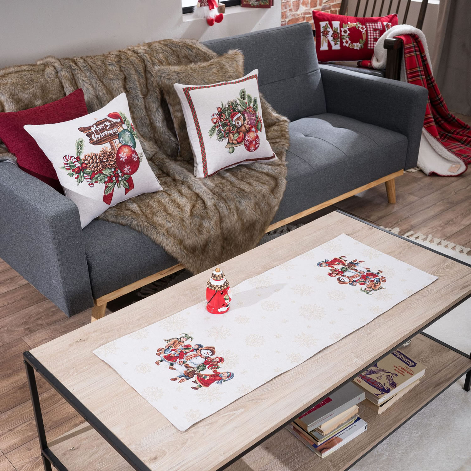 Καρέ & Τραβέρσα Stetten (Σετ 2τεμ.) - 100x100cm & 40x100cm