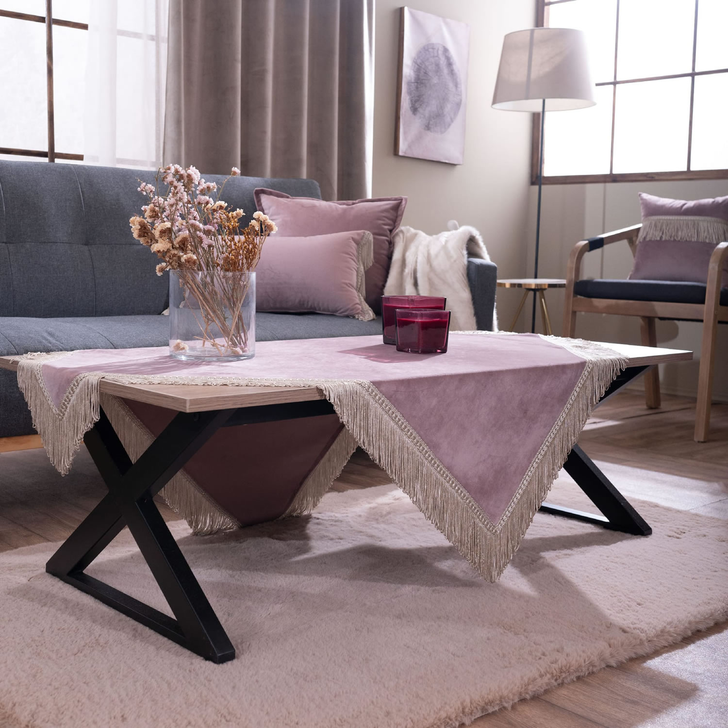 Καρέ Velvet 12 - 90x90cm