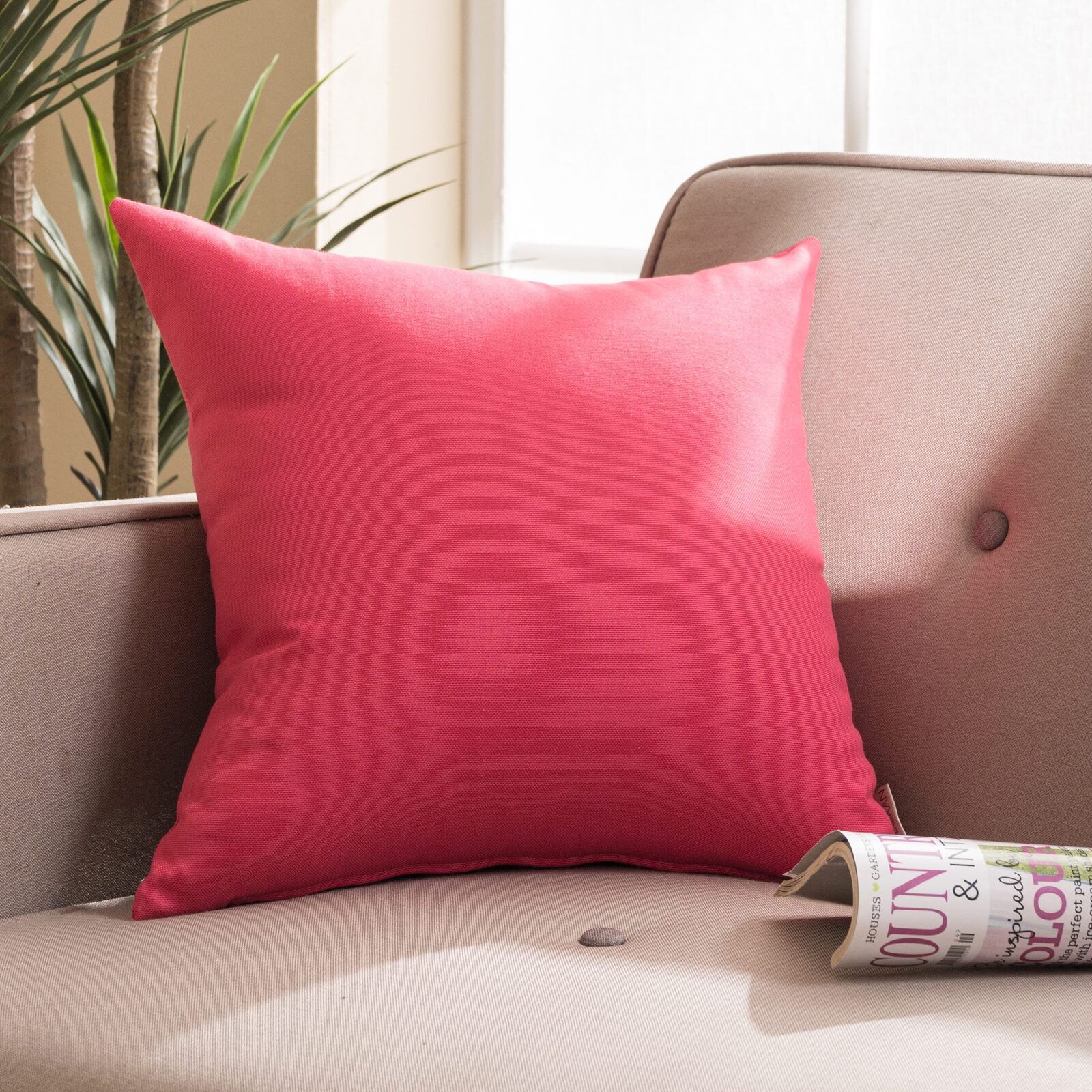 Μαξιλαροθήκη Alora 06 - 65x65cm δαπέδου με γέμιση