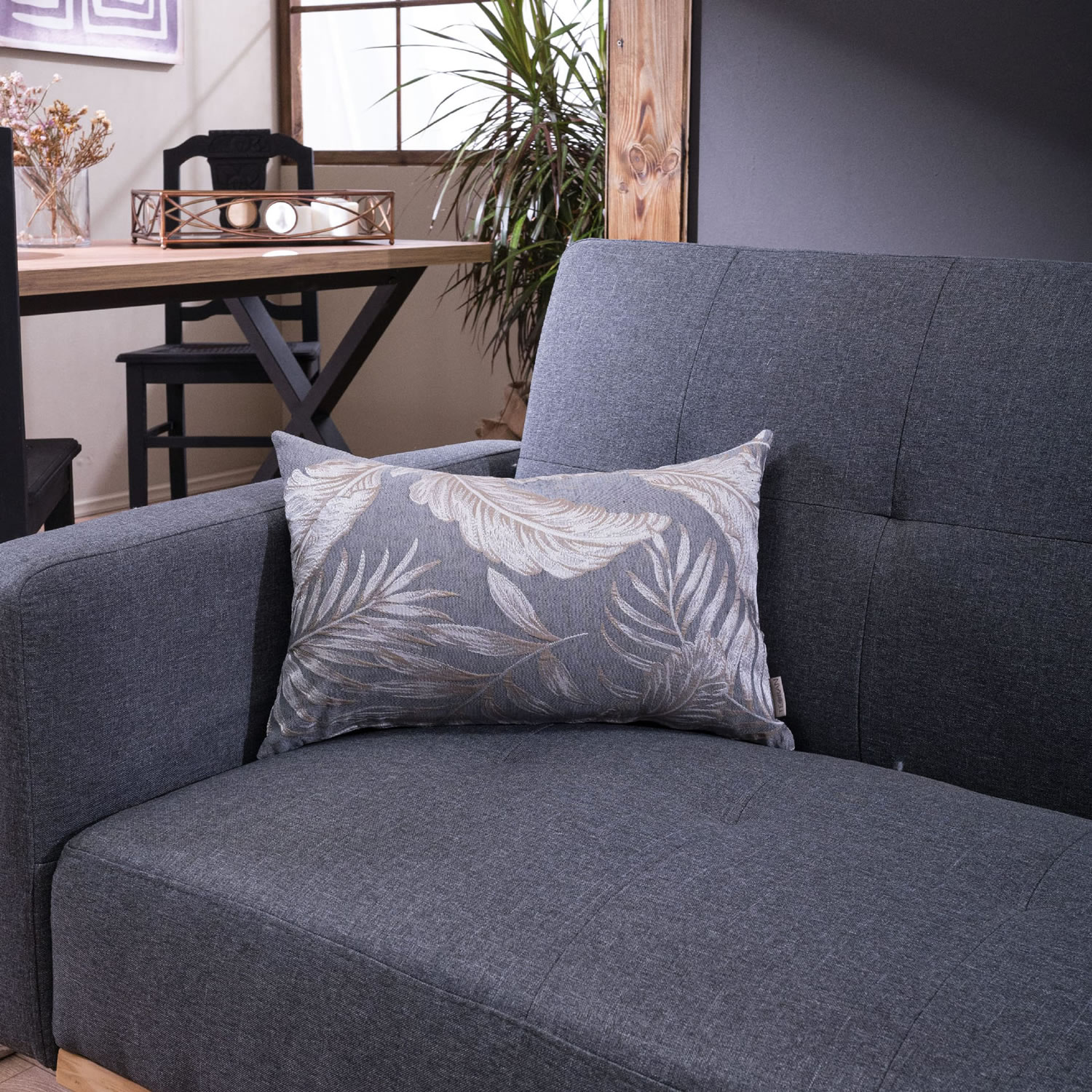 Μαξιλαροθήκη Beatrice 11 - 65x65cm δαπέδου με γέμιση